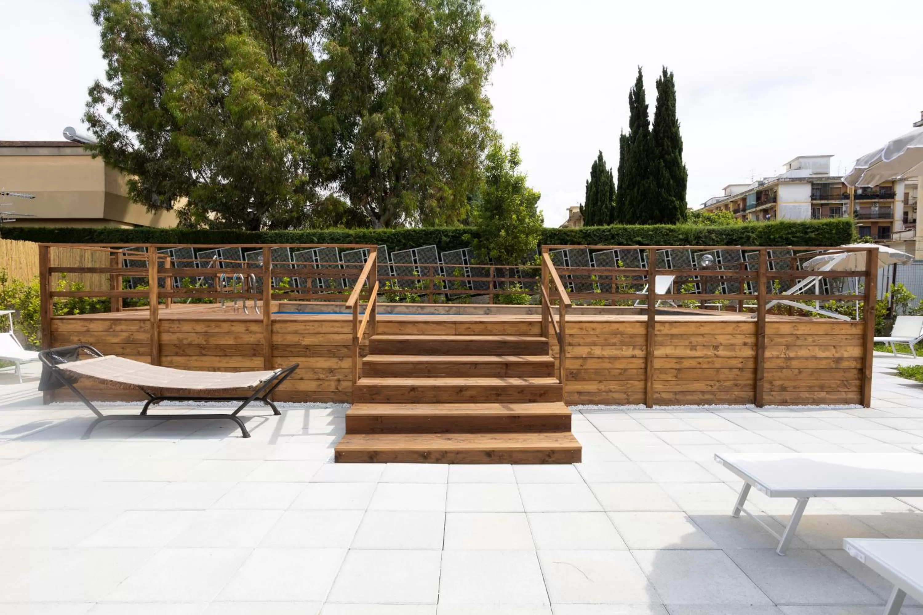 Swimming pool in Residence O'Sole Mio Pompei