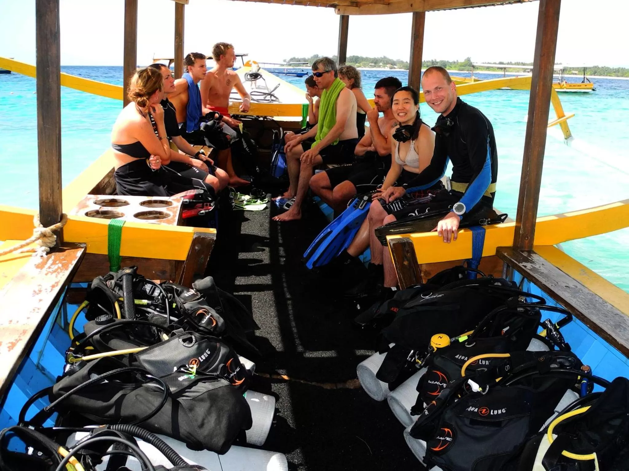 Diving in Gili Divers Hotel