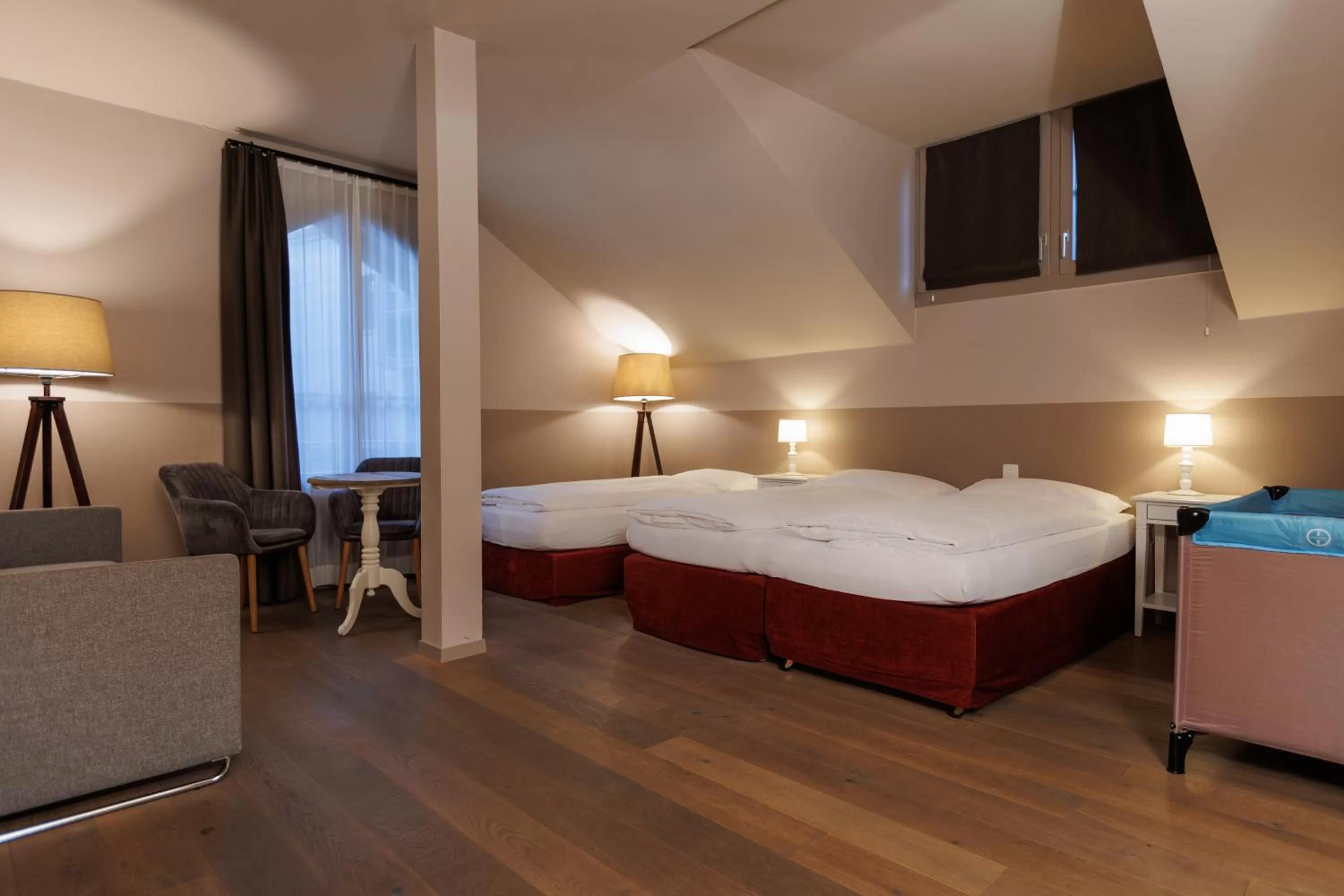 Bed in Hotel Emmental