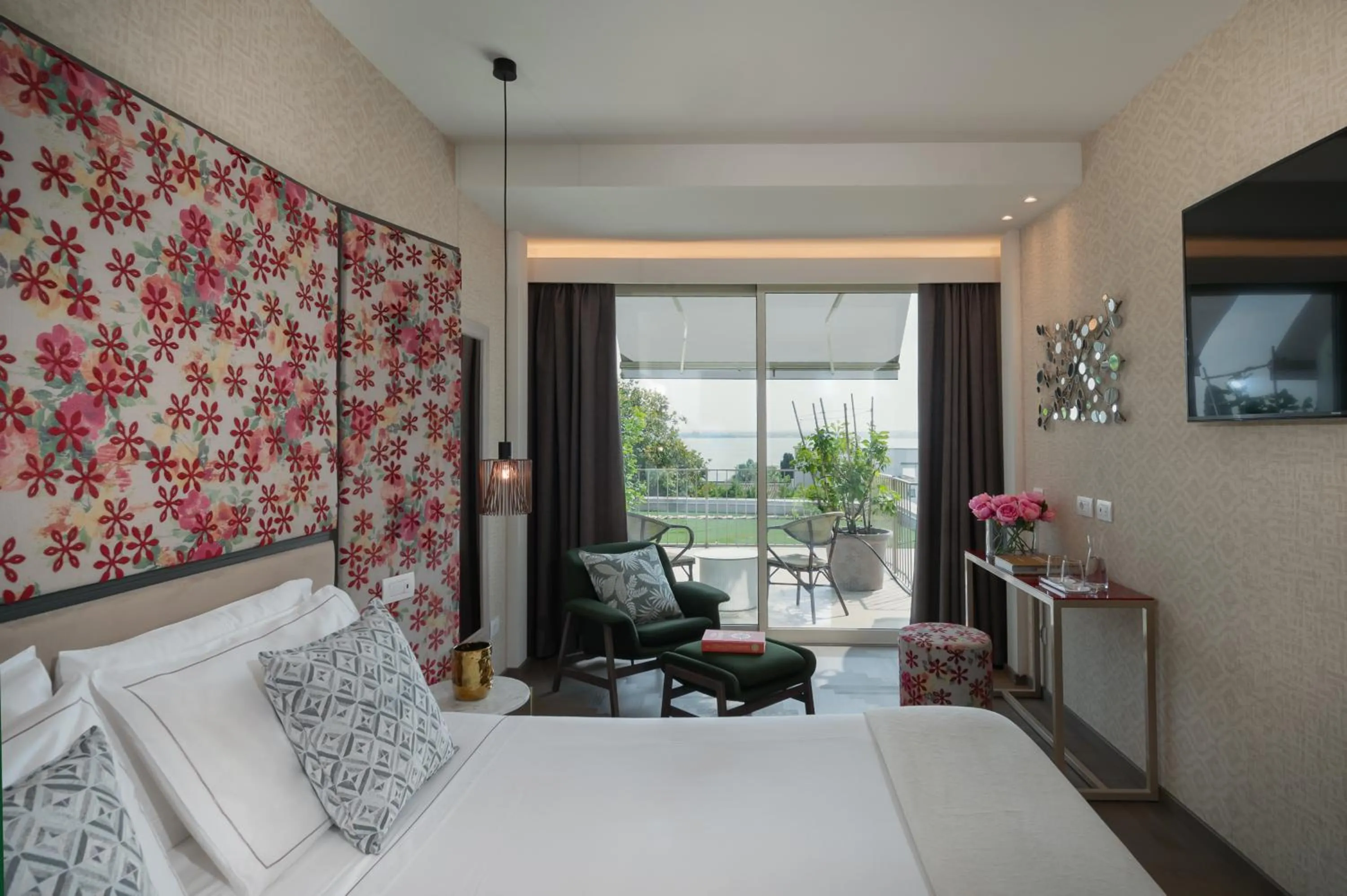 Bed in Olivi Hotel & Natural Spa