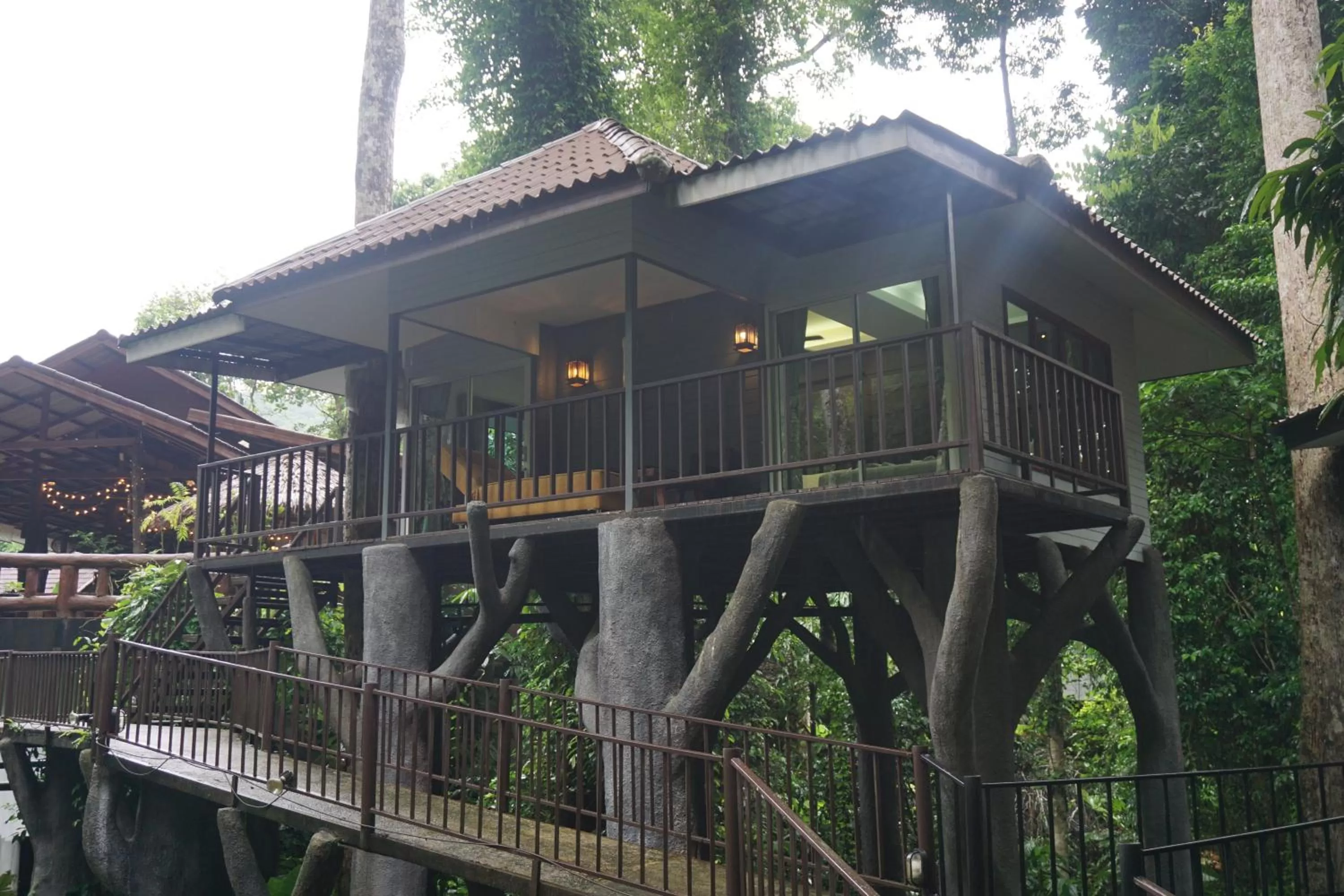 Property Building in Rock and Tree House Resort