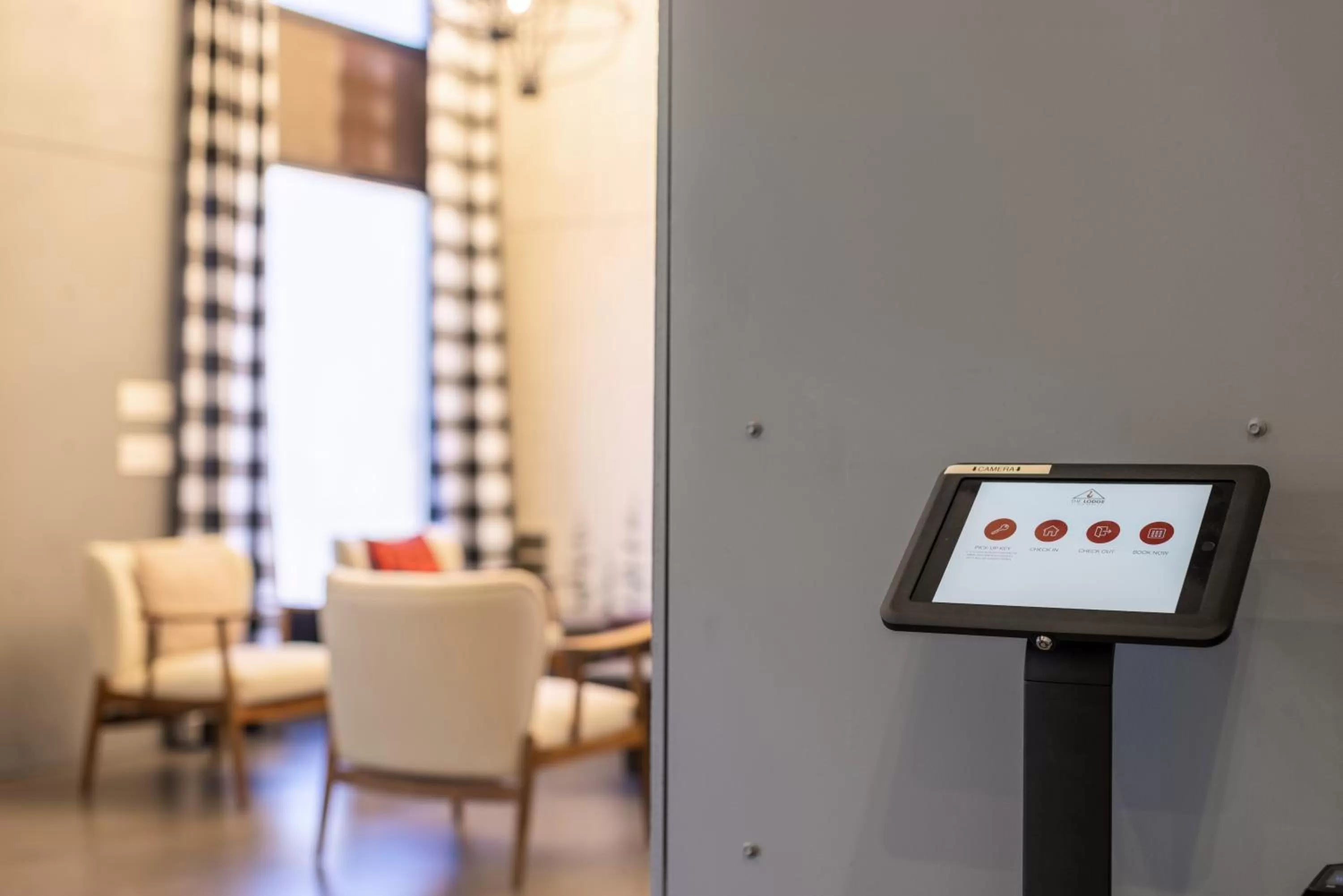 Lobby or reception in The Lodge Red Hook