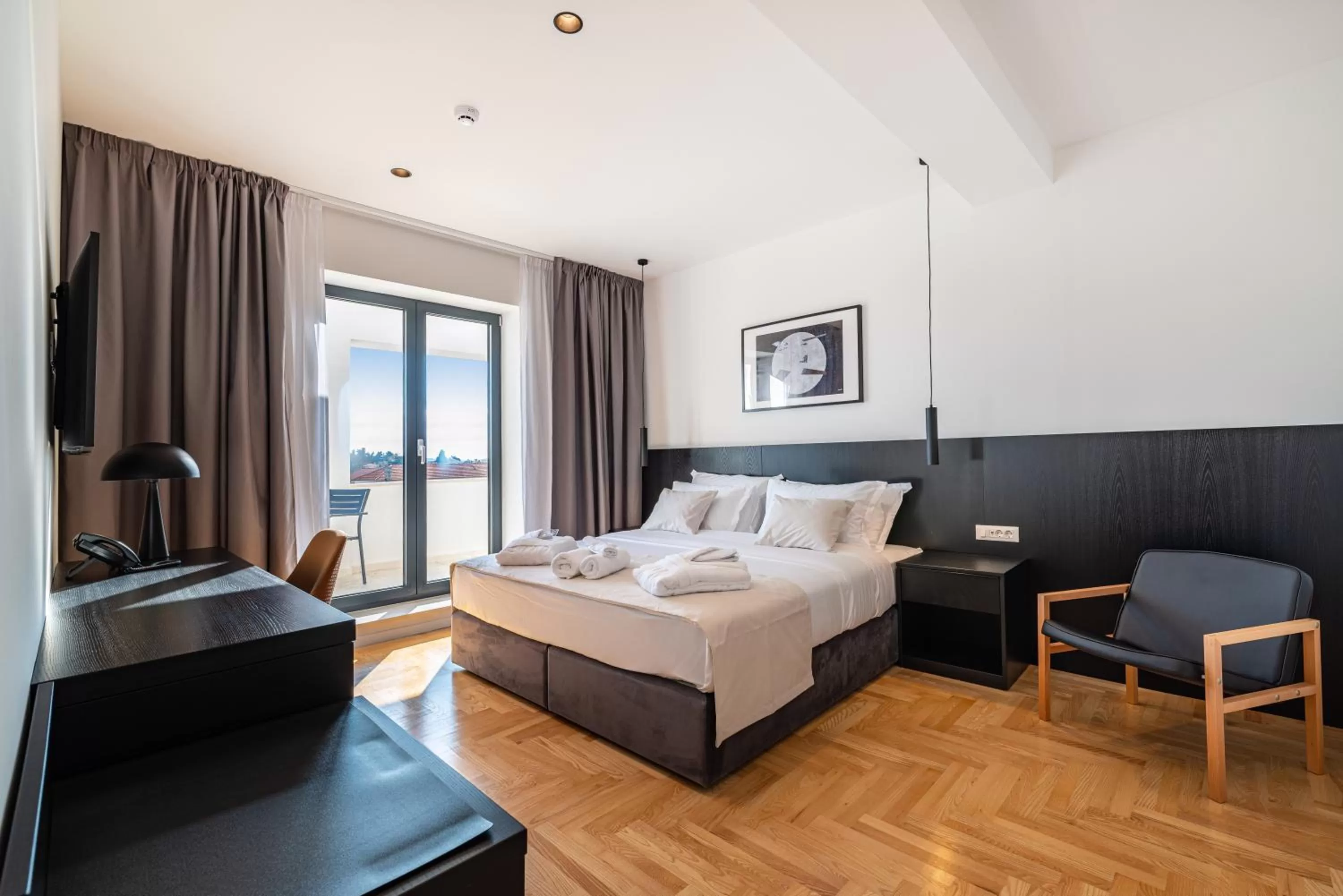 Bed in Miramare Hotel