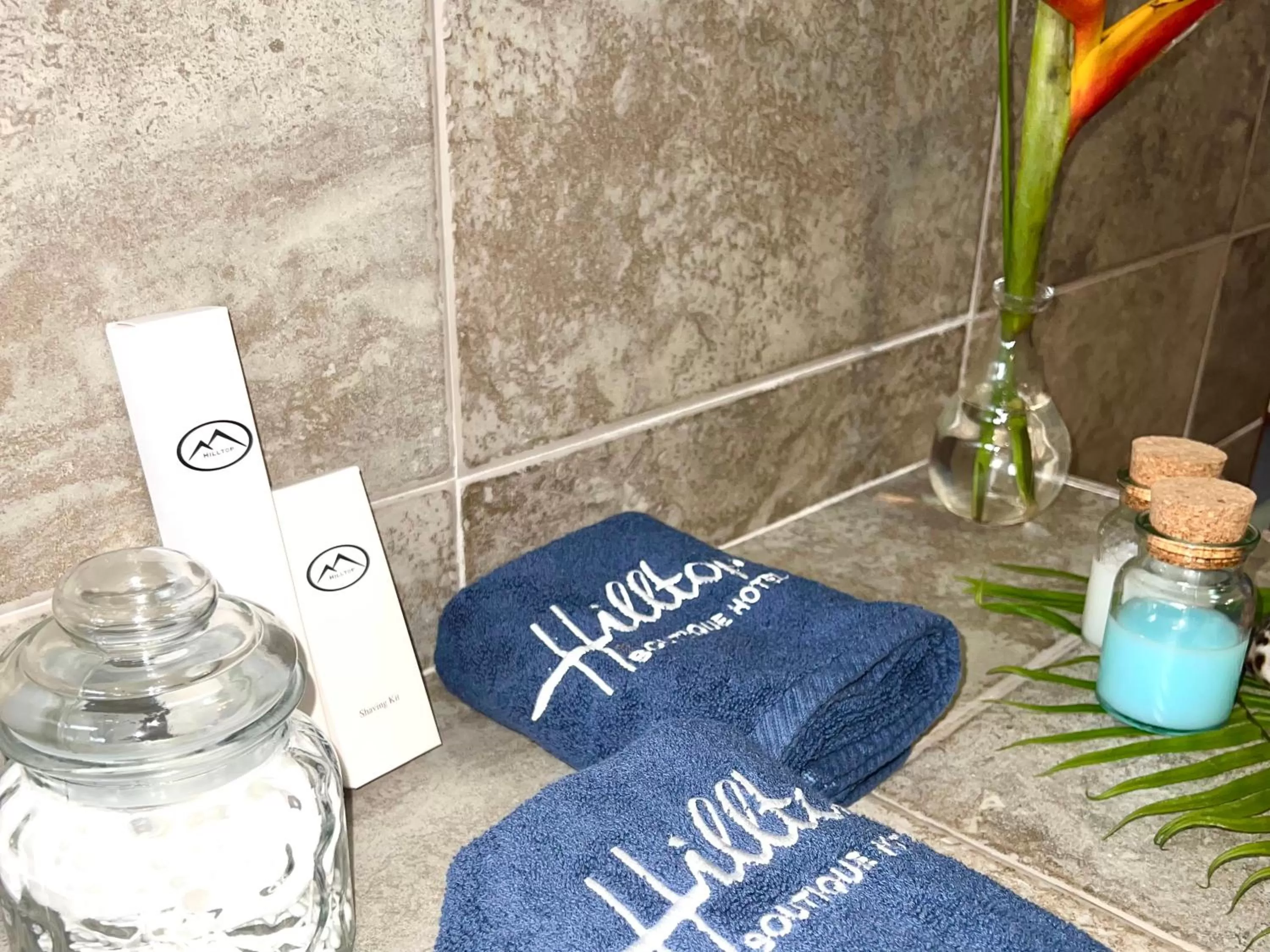 Property logo or sign, Bathroom in Hilltop Boutique Hotel