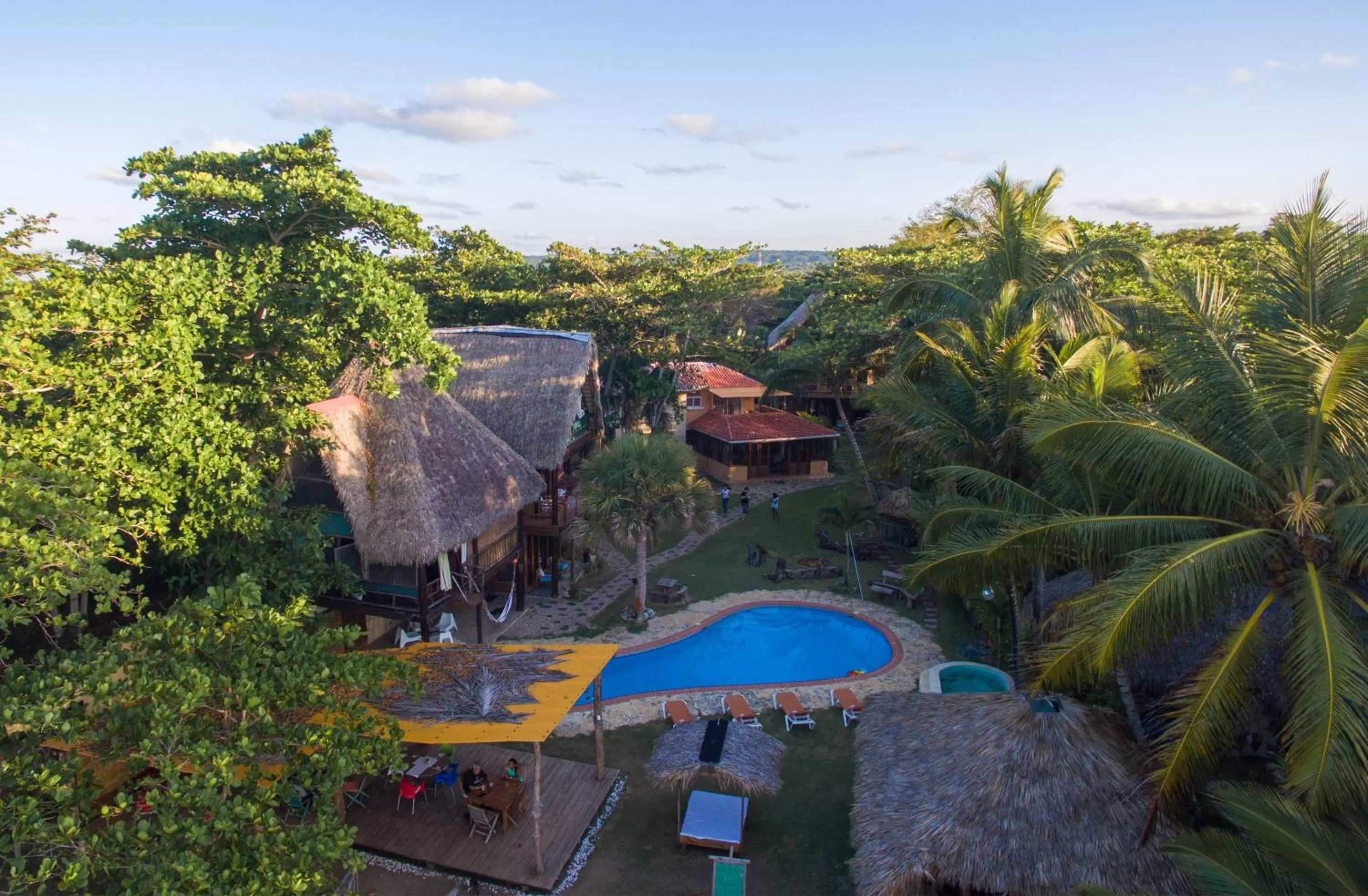 Bird's eye view in Cabarete Maravilla Eco Lodge Boutique Beach Surf Encuentro, Kite, by AA Crypto Group