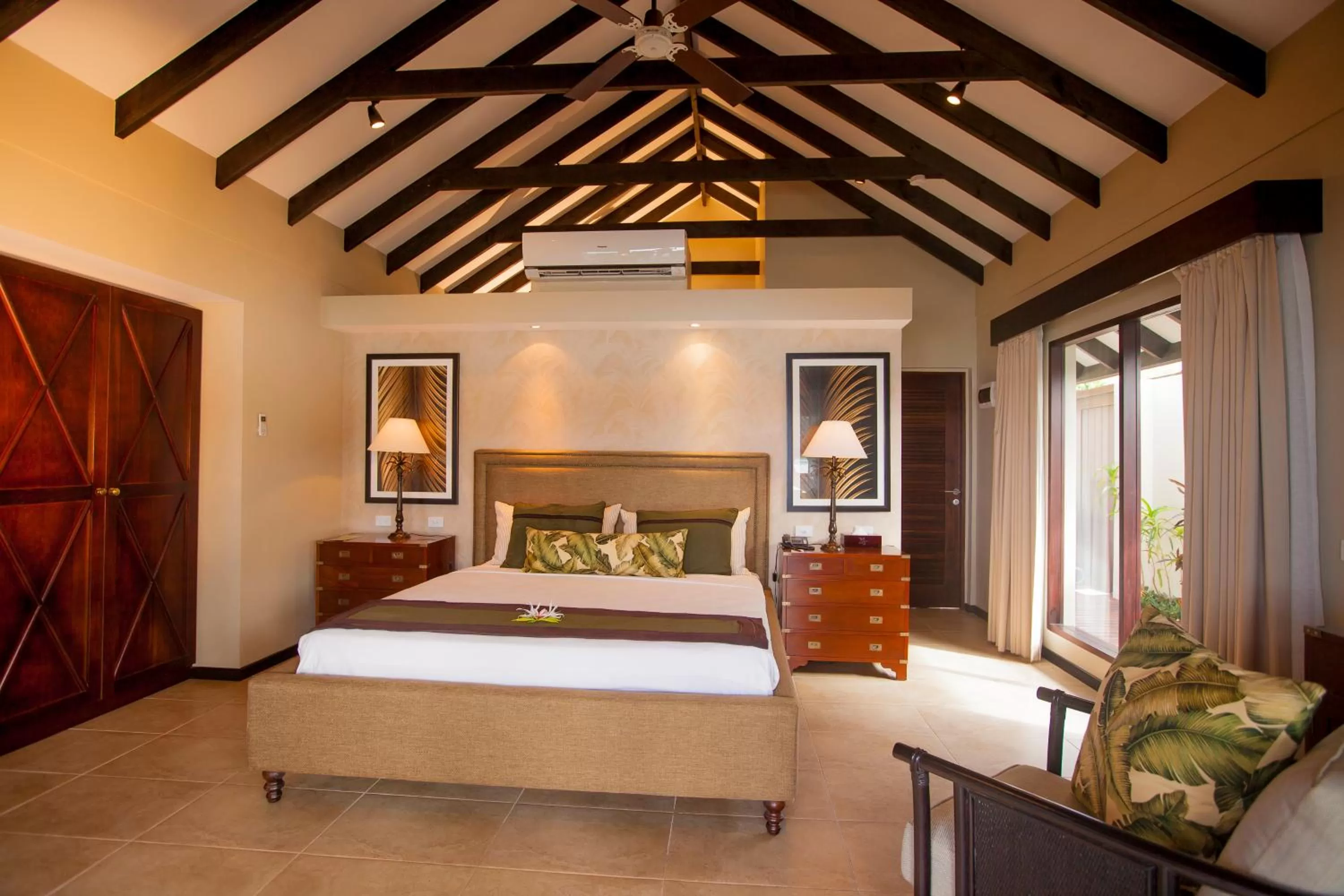 Bed in Warwick Le Lagon Resort & Spa, Vanuatu