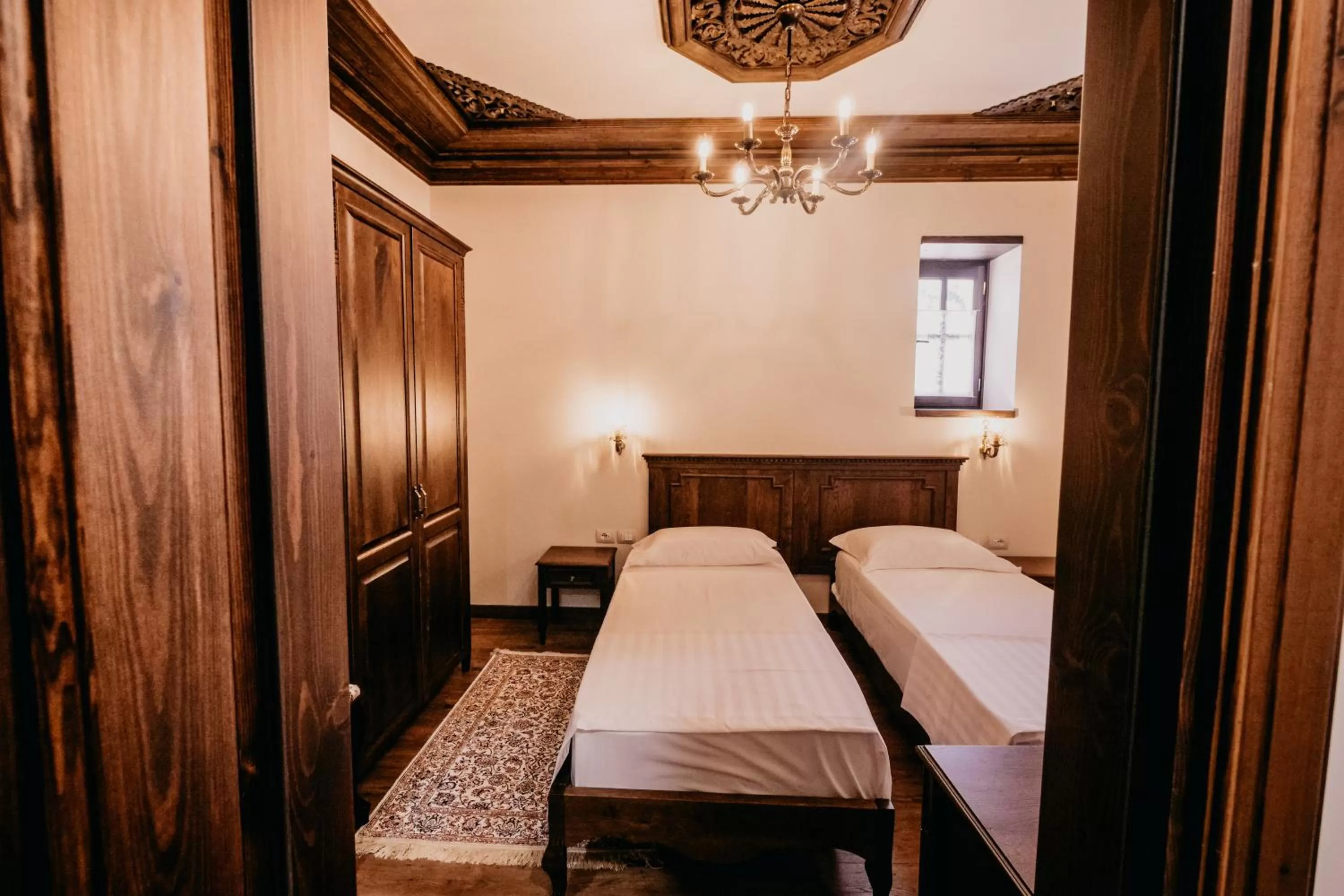 Bed in Beratino Hotel