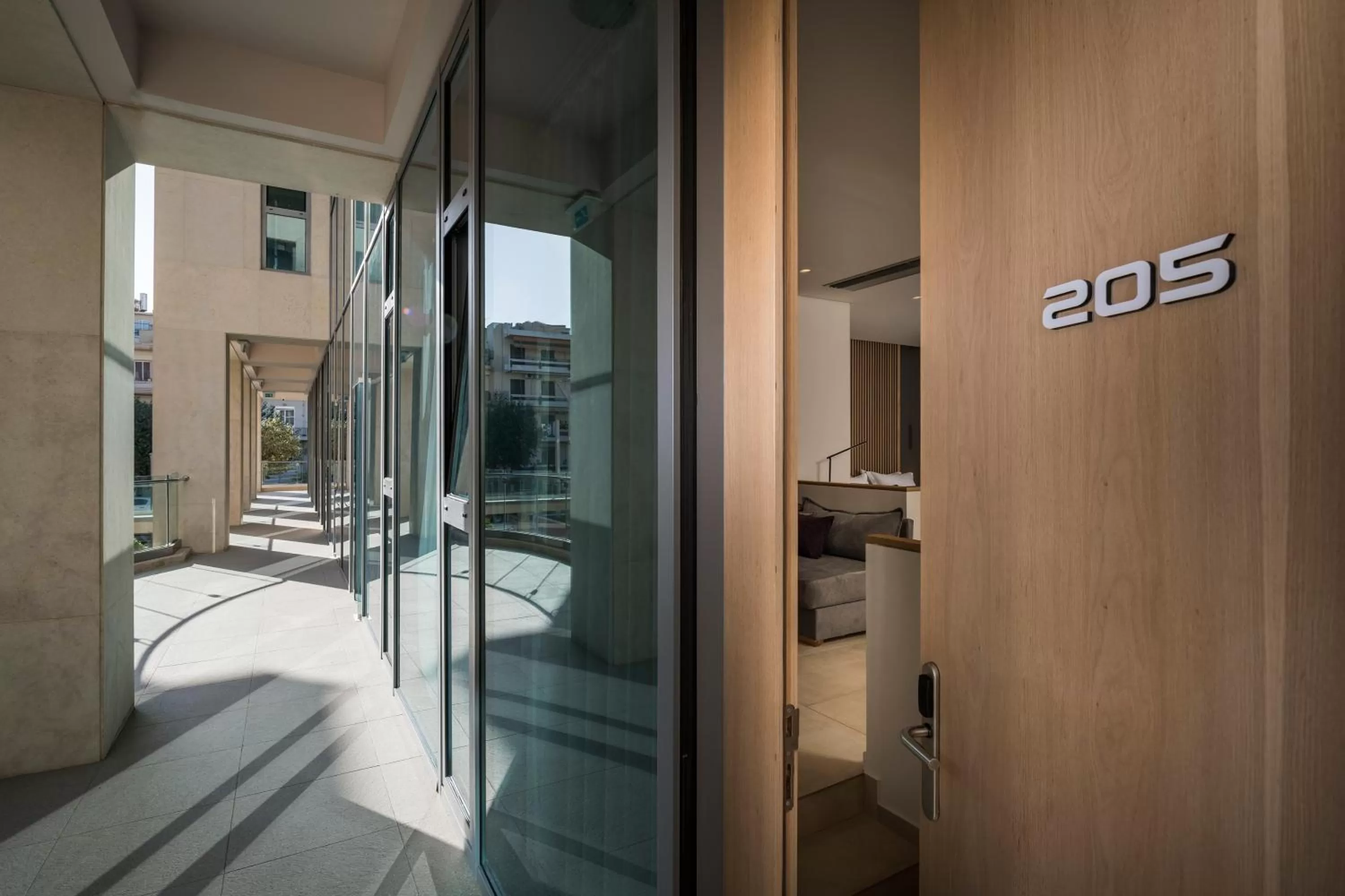 Balcony/Terrace in Trianon Luxury Apartments & Suites