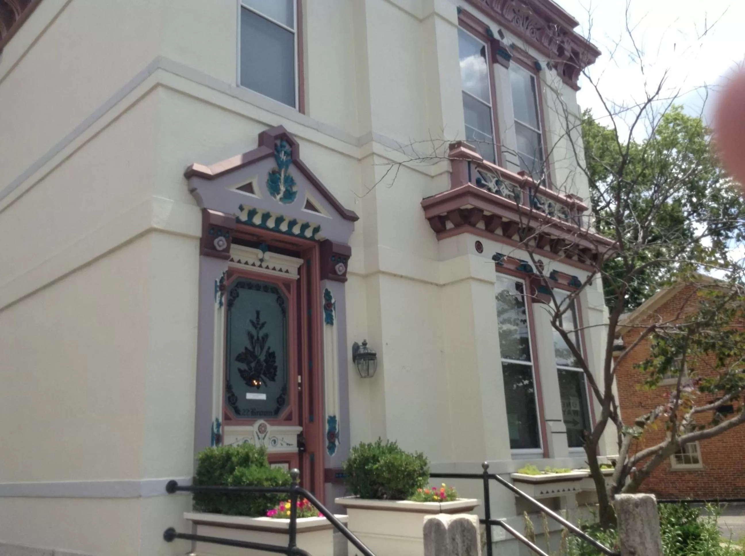 Decorative detail in Inn Port D'Vino