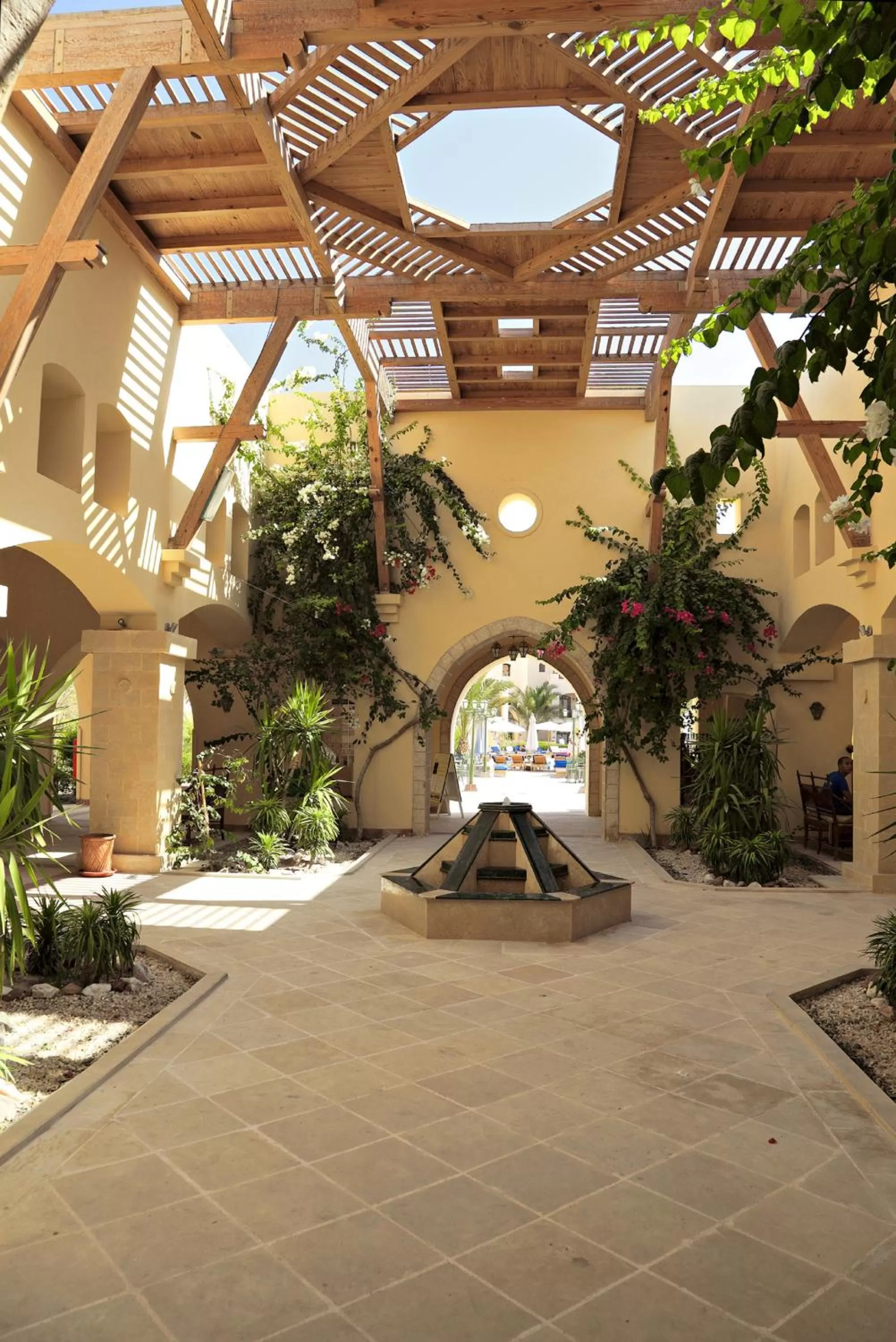 Decorative detail in Three Corners Rihana Resort El Gouna