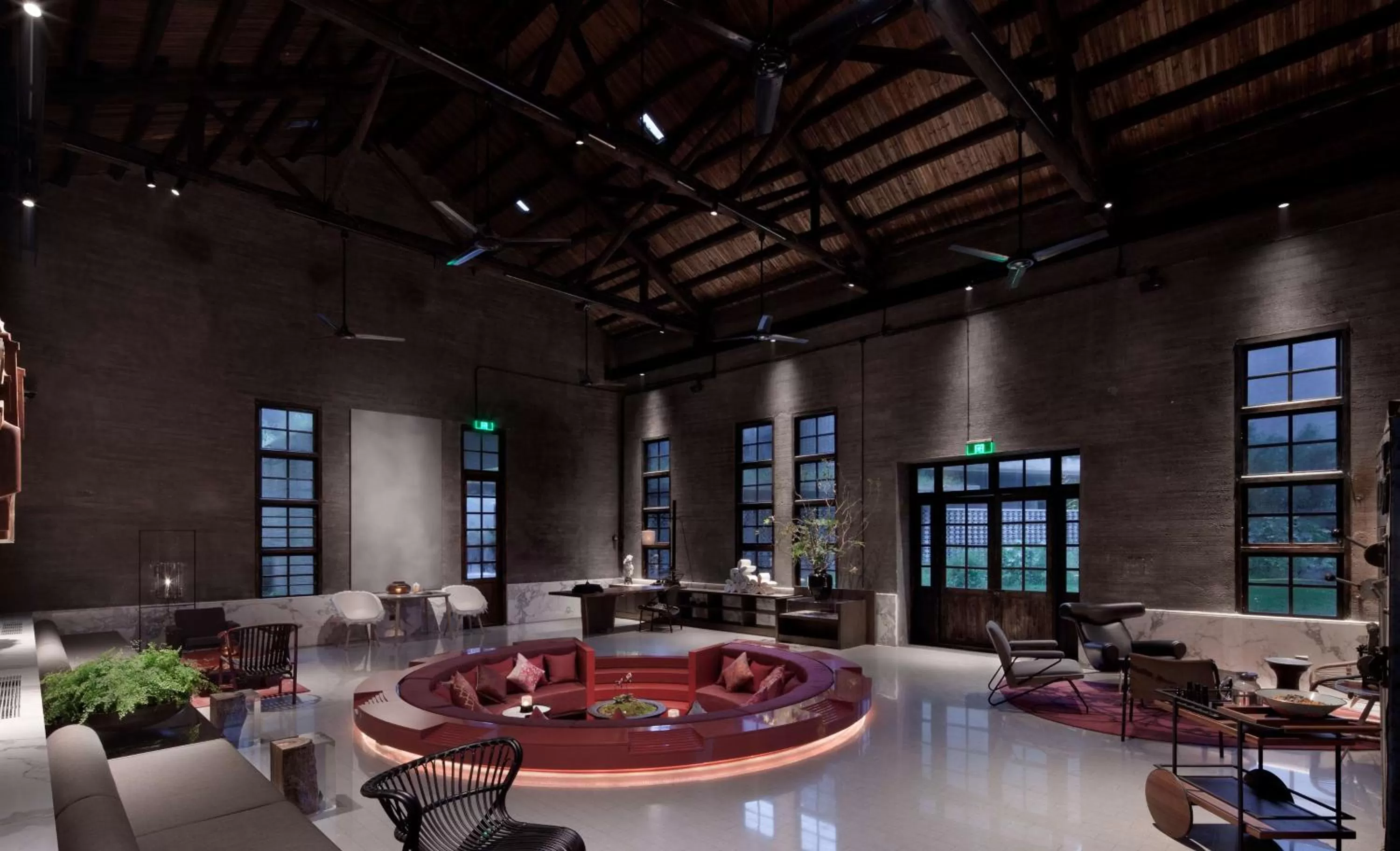 Lobby or reception in Yangshuo Sugar House