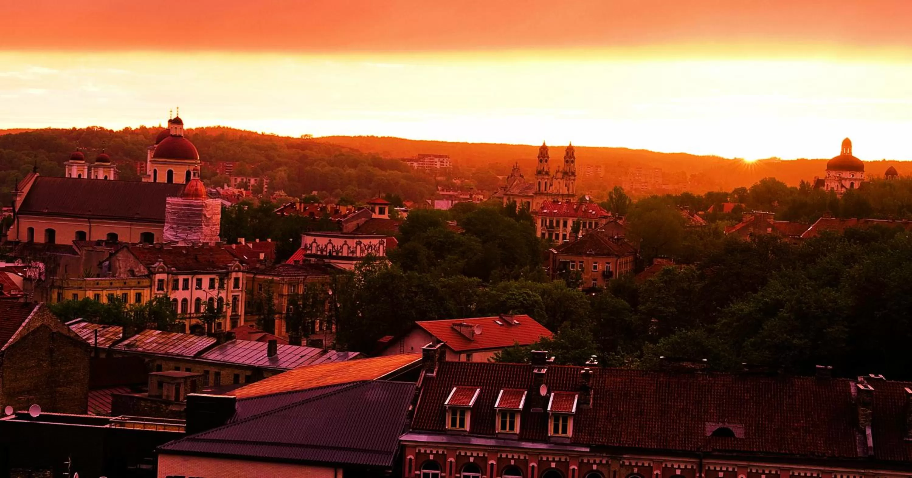 City view in Hotel Panorama