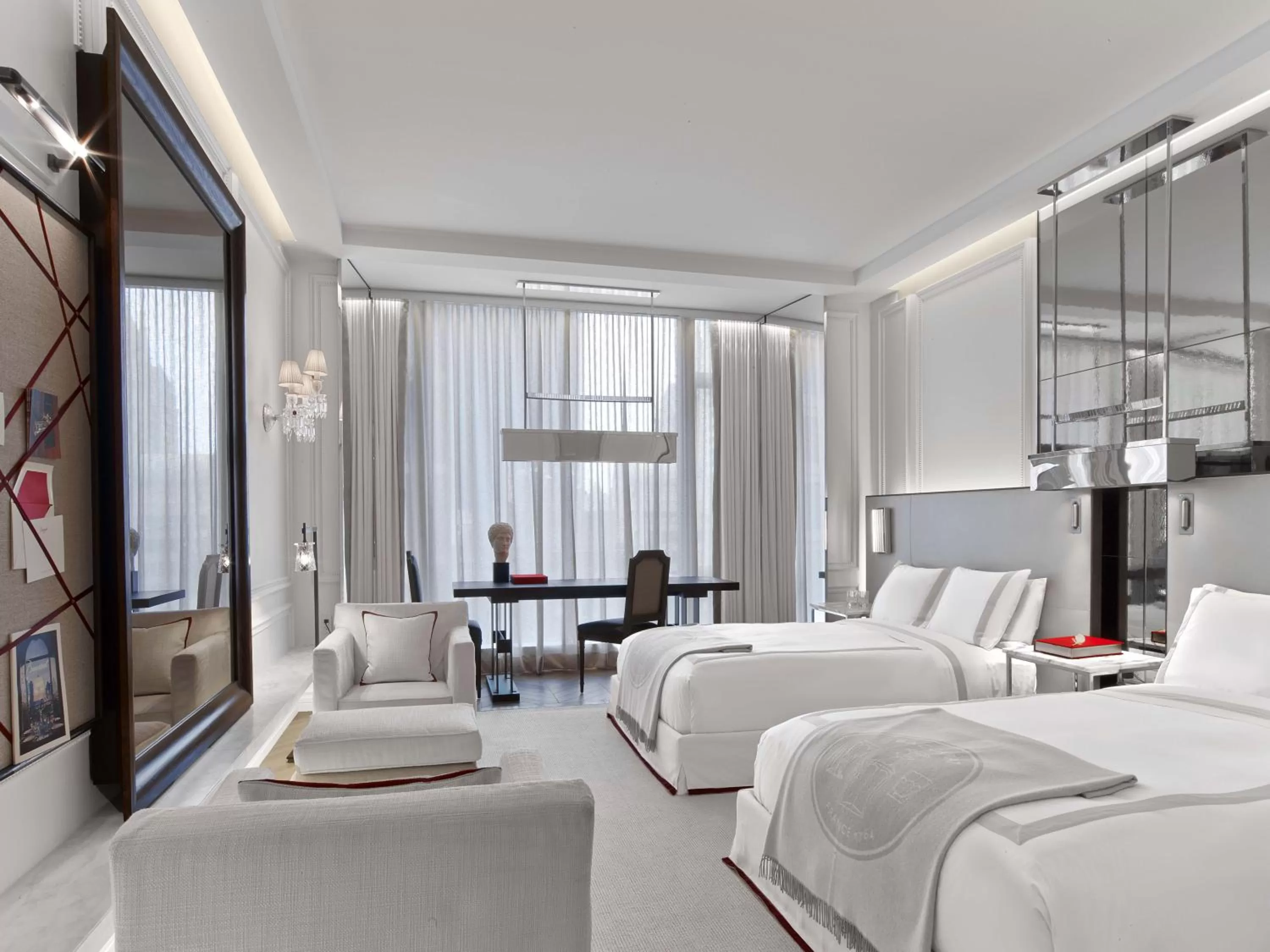 Photo of the whole room, Bed in Baccarat Hotel and Residences New York