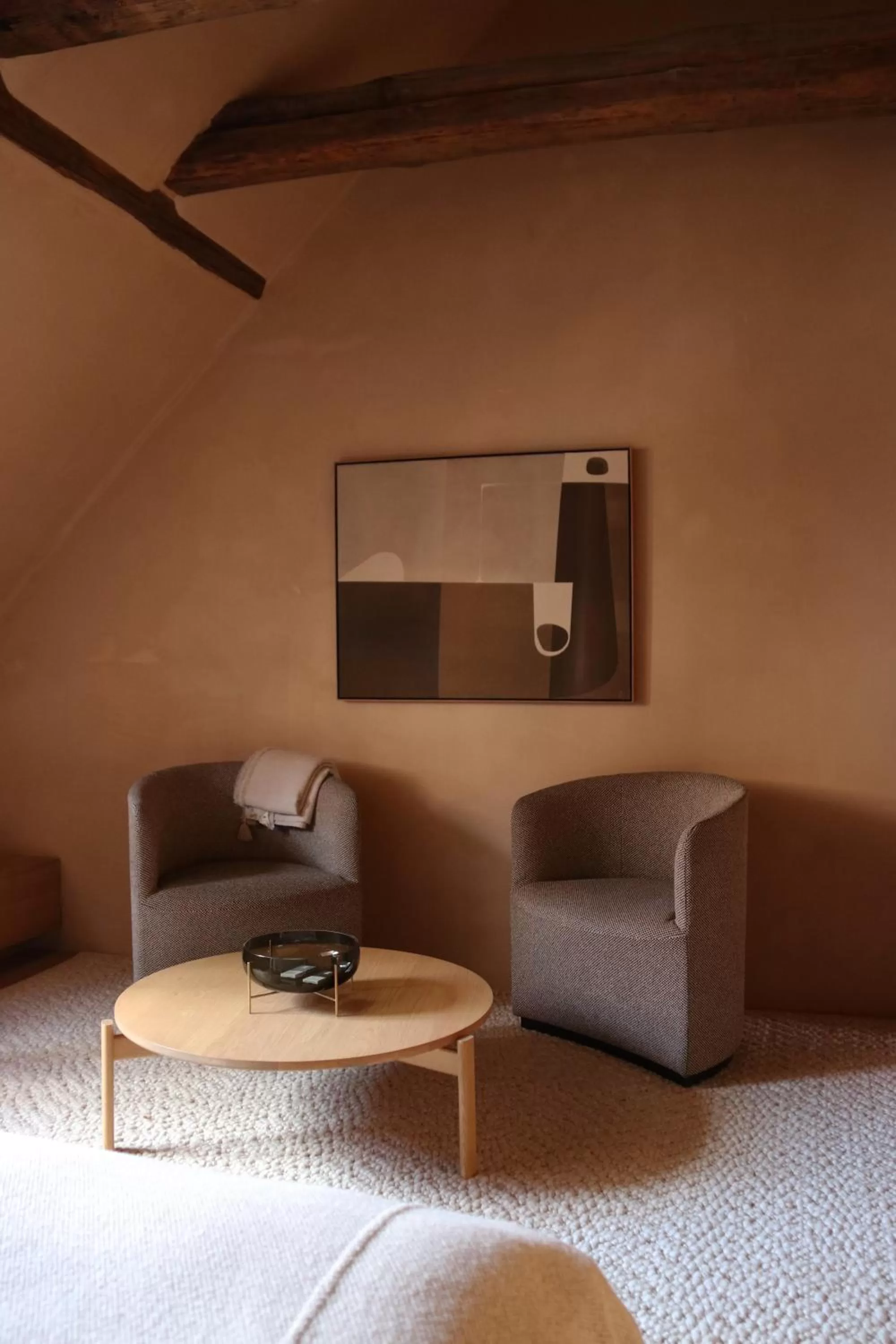 Seating area in Audo Boutique Hotel