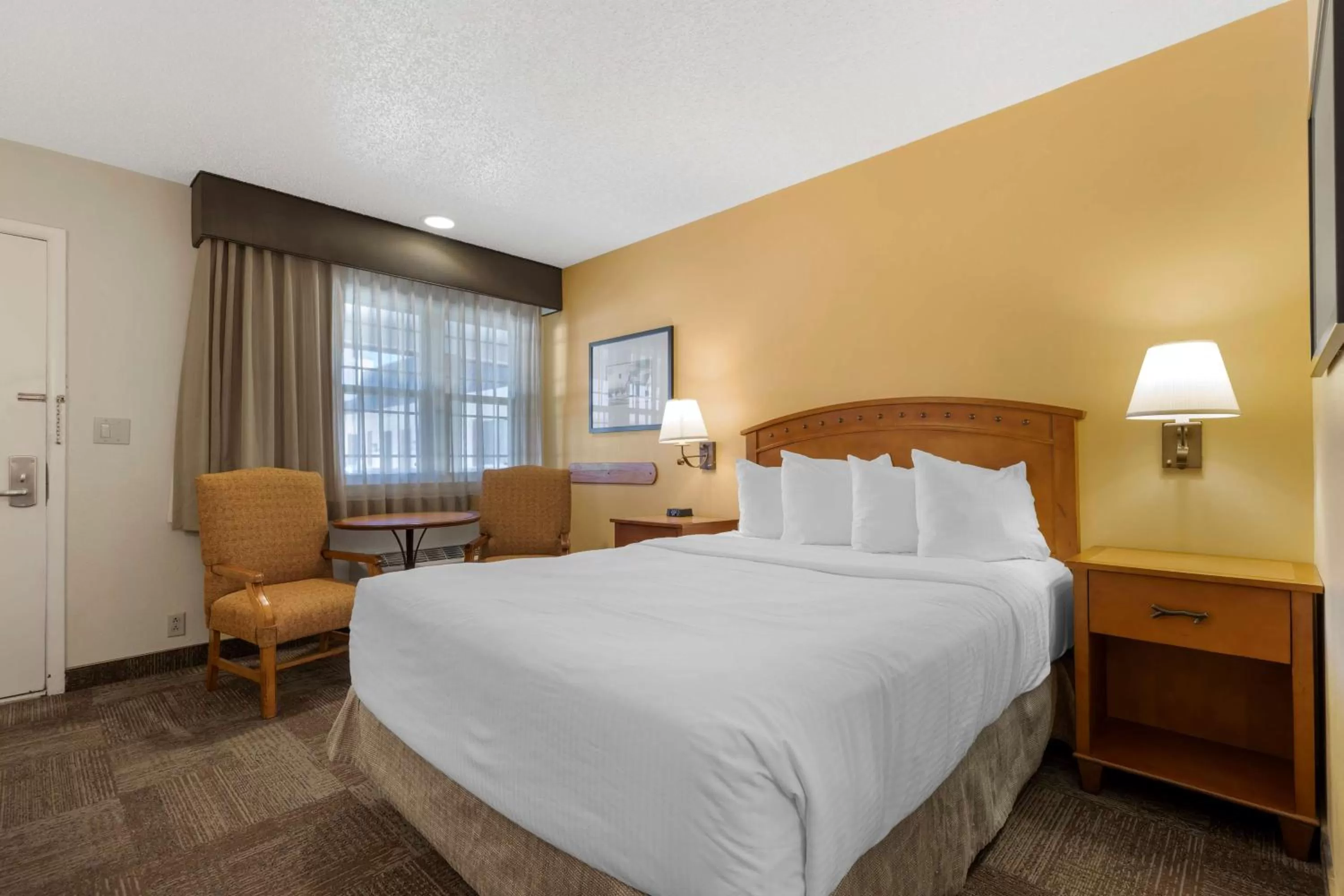 Bed in Best Western Pioneer