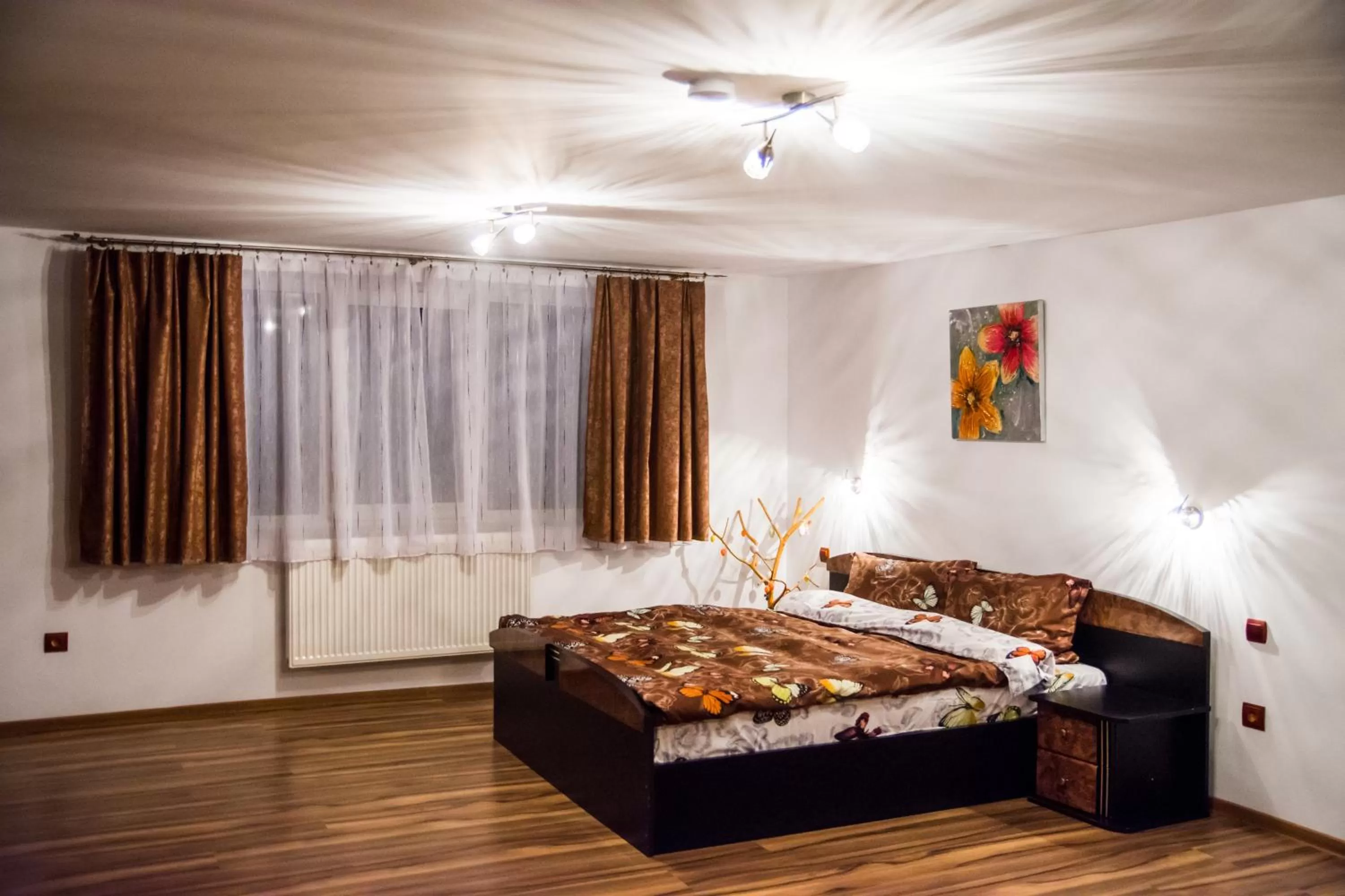 Bedroom in Pensiunea SilvAnka