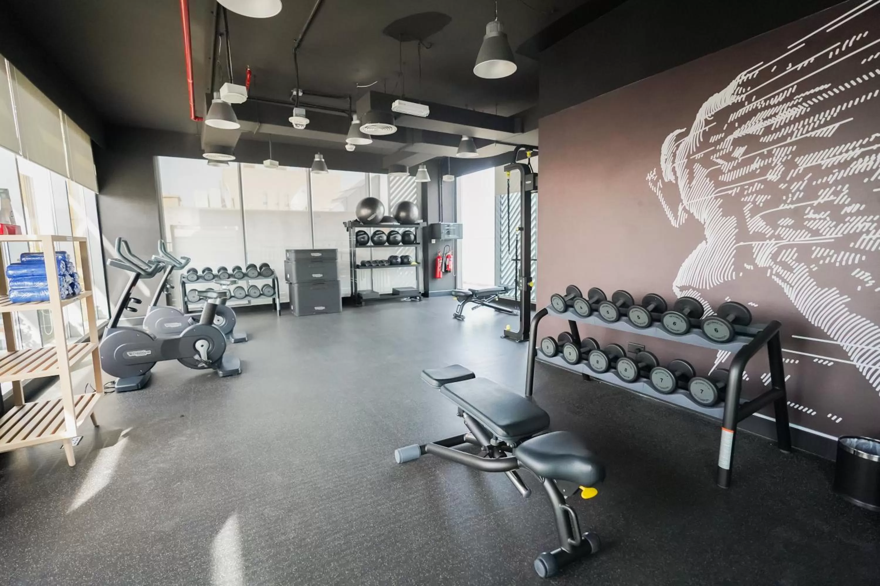 Fitness centre/facilities in IntercityHotel Dubai Jaddaf Waterfront