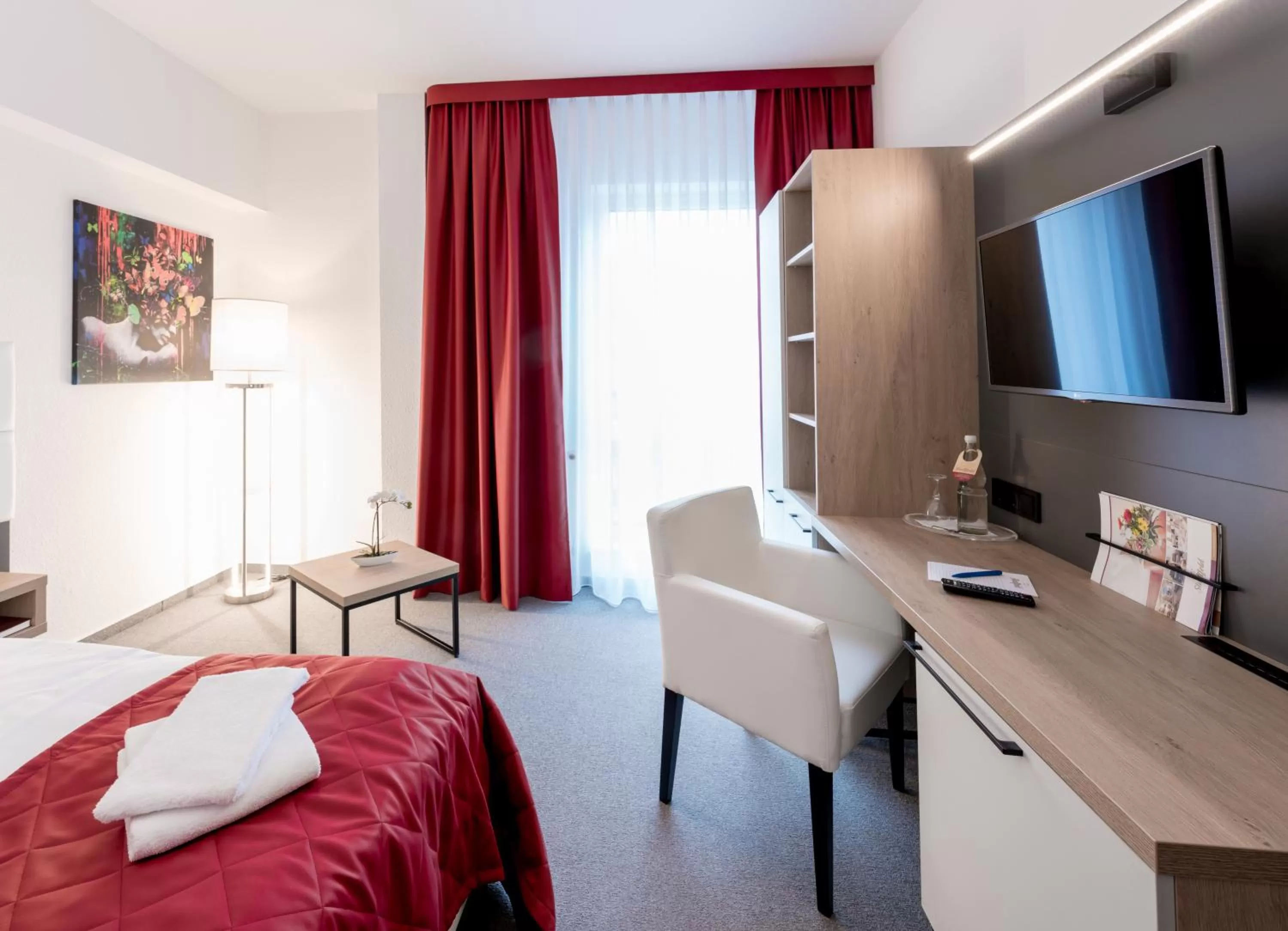 TV and multimedia, Bed in Hotel Stadtfeld
