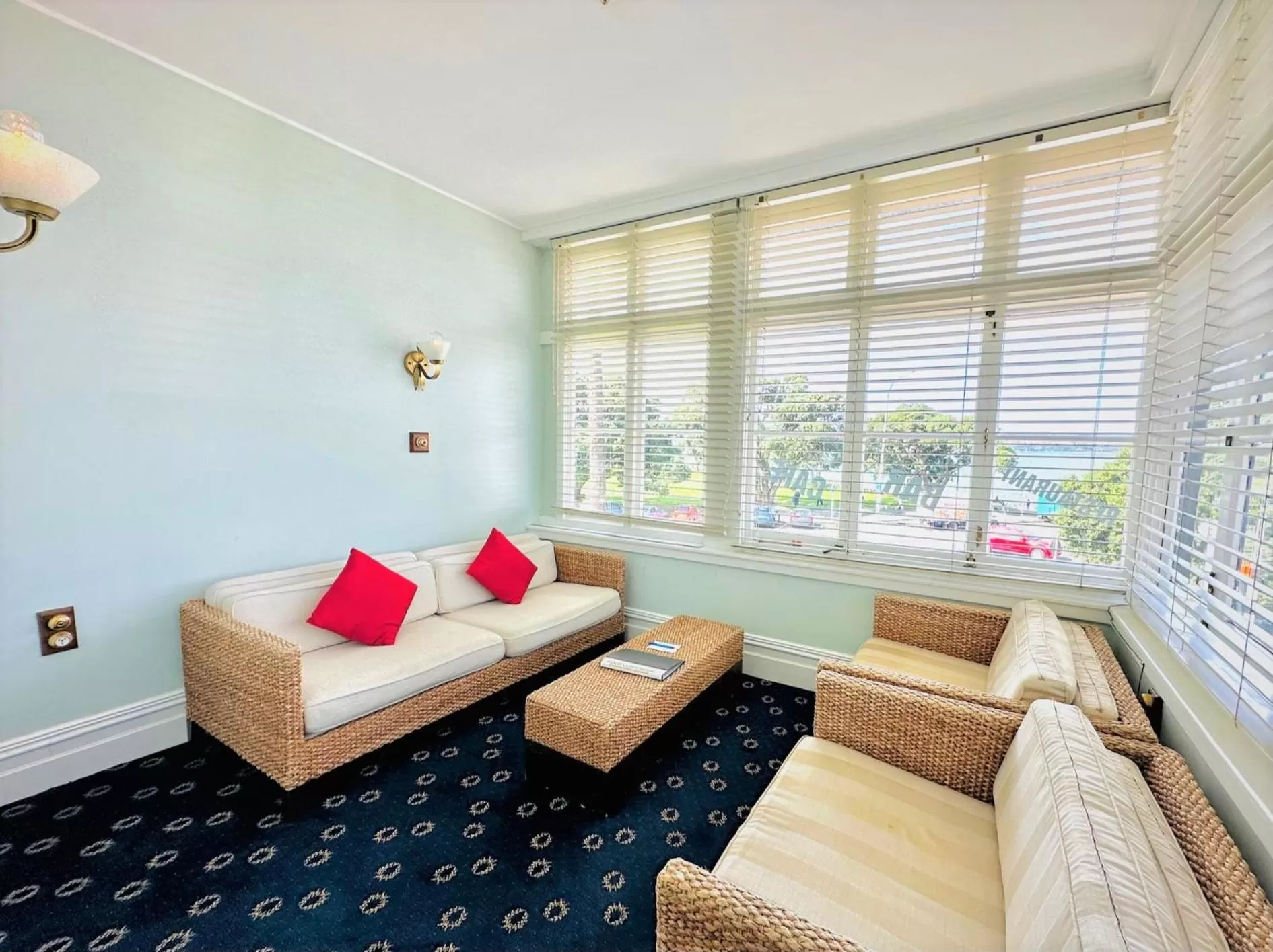 sunbed in The Esplanade Hotel