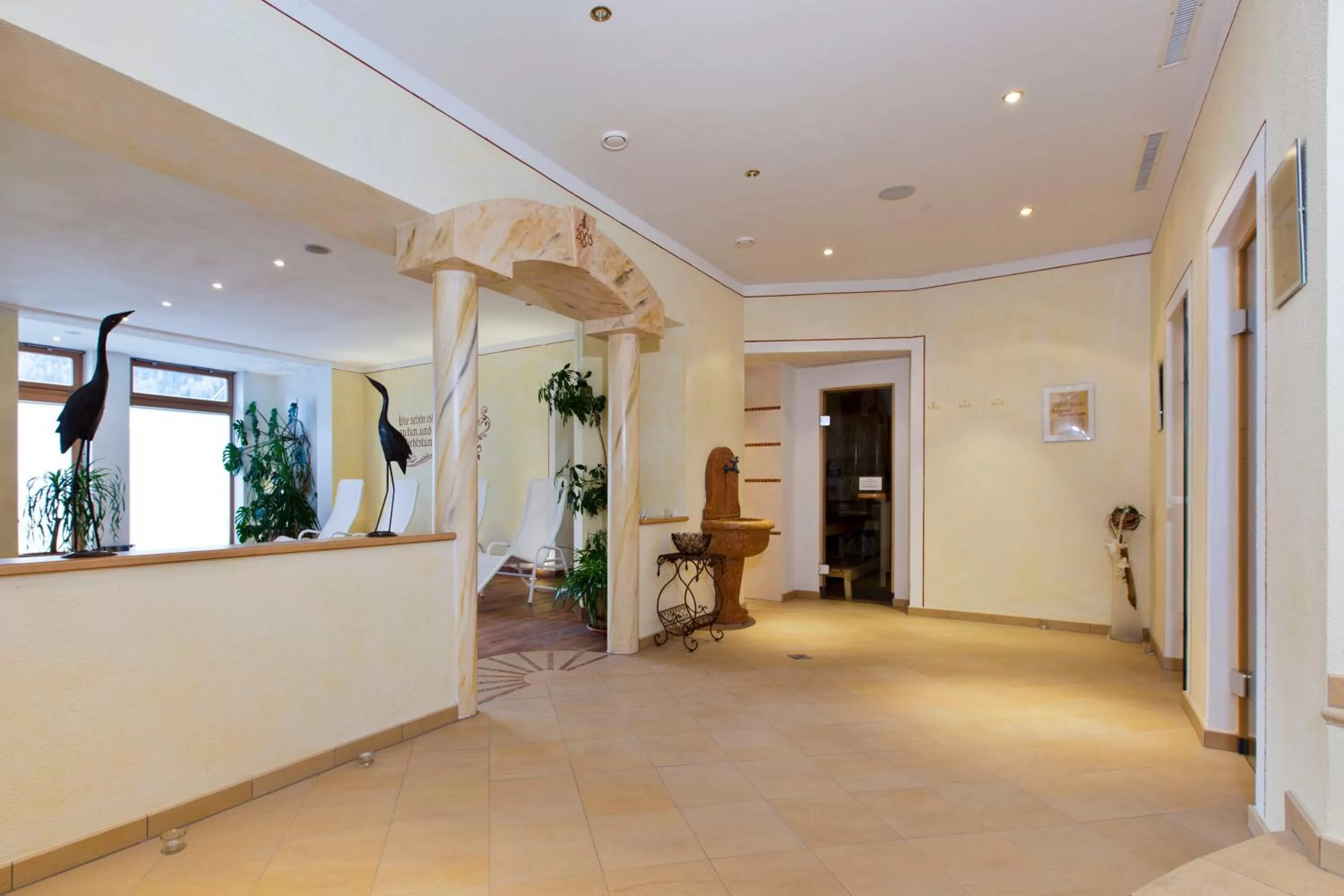 Spa and wellness centre/facilities, Lobby/Reception in Pension Fuchs