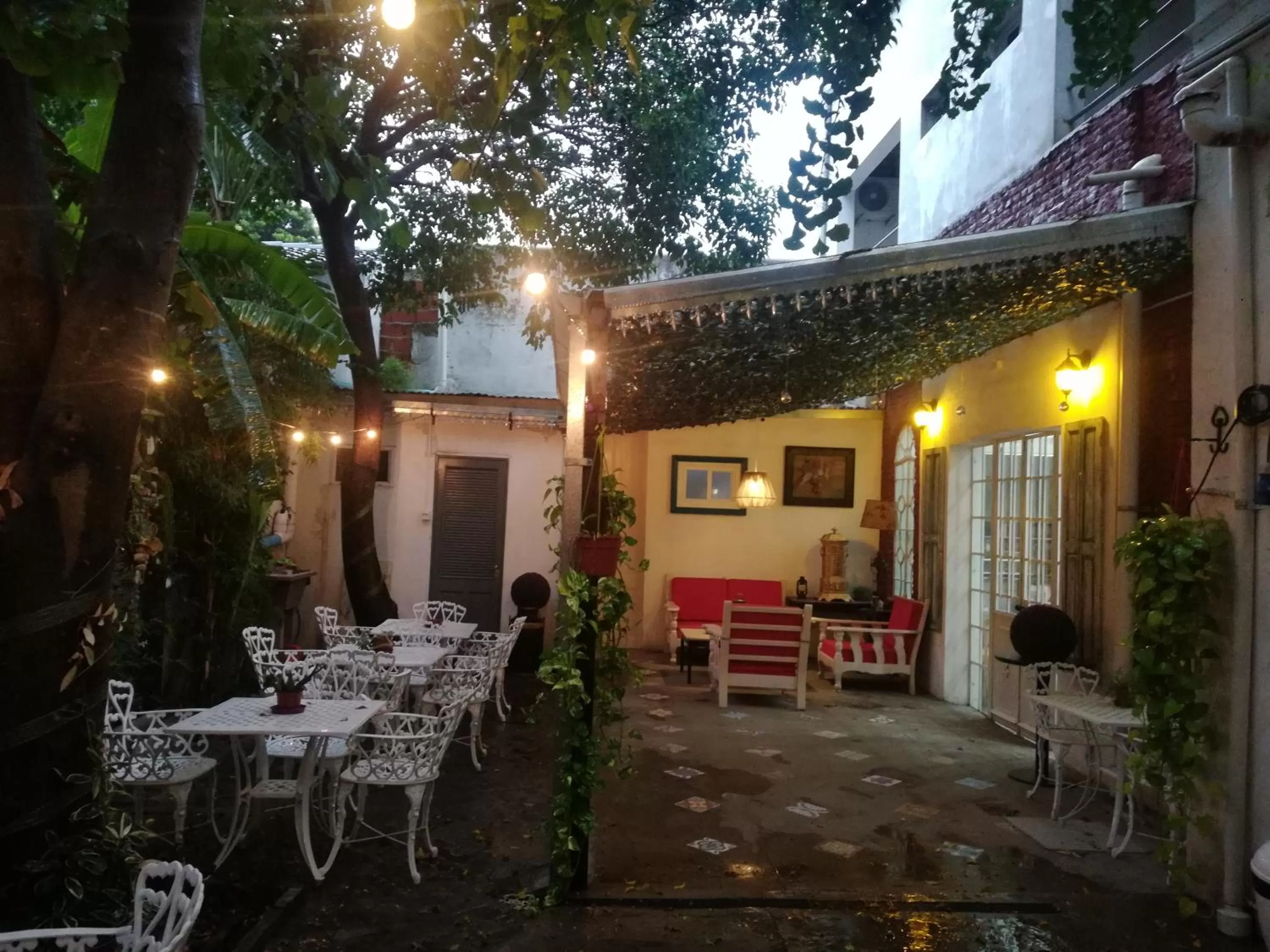 Garden, Restaurant/Places to Eat in Casablanca Boutique Hotel Adrogué