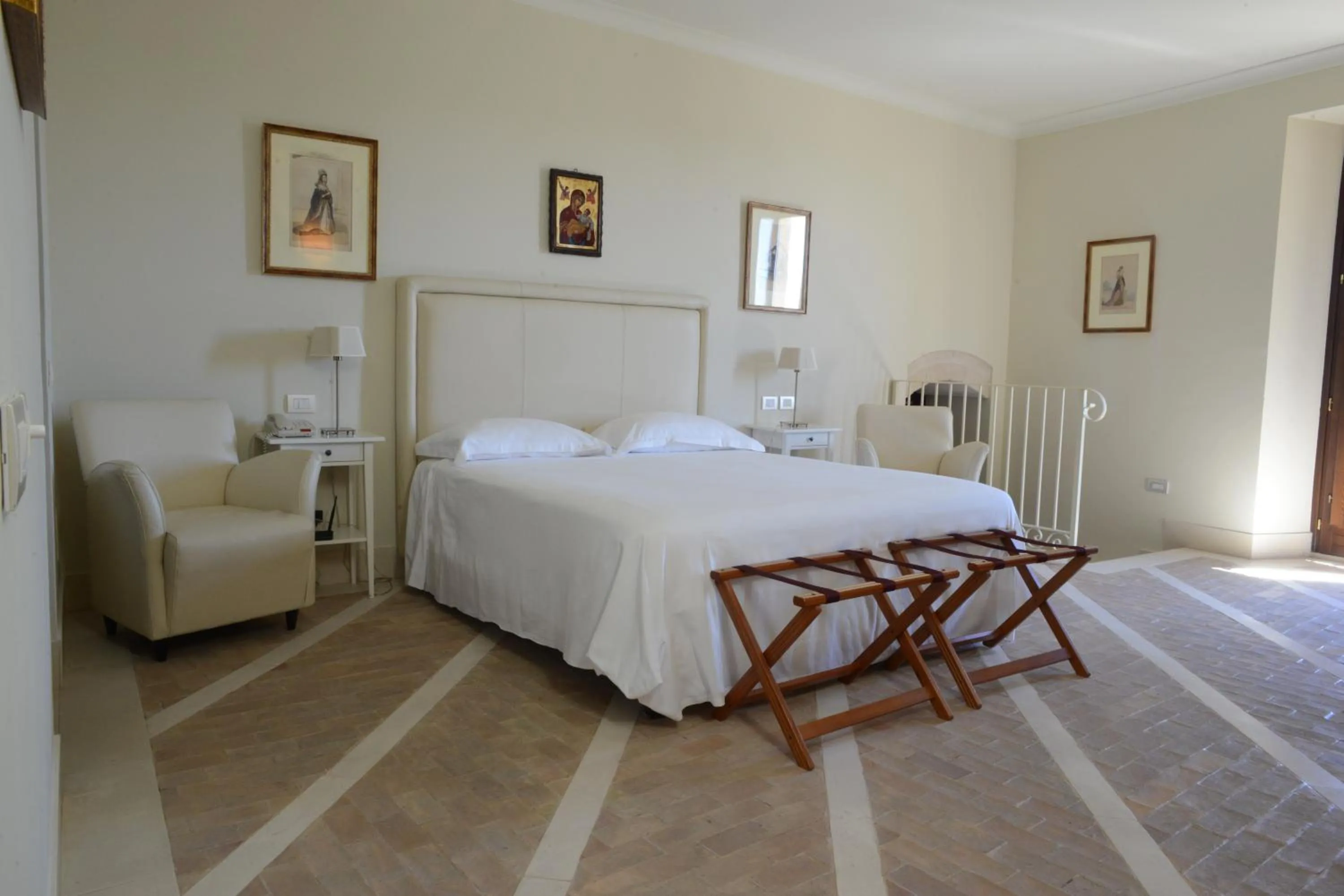 Bed in Palazzo Viceconte