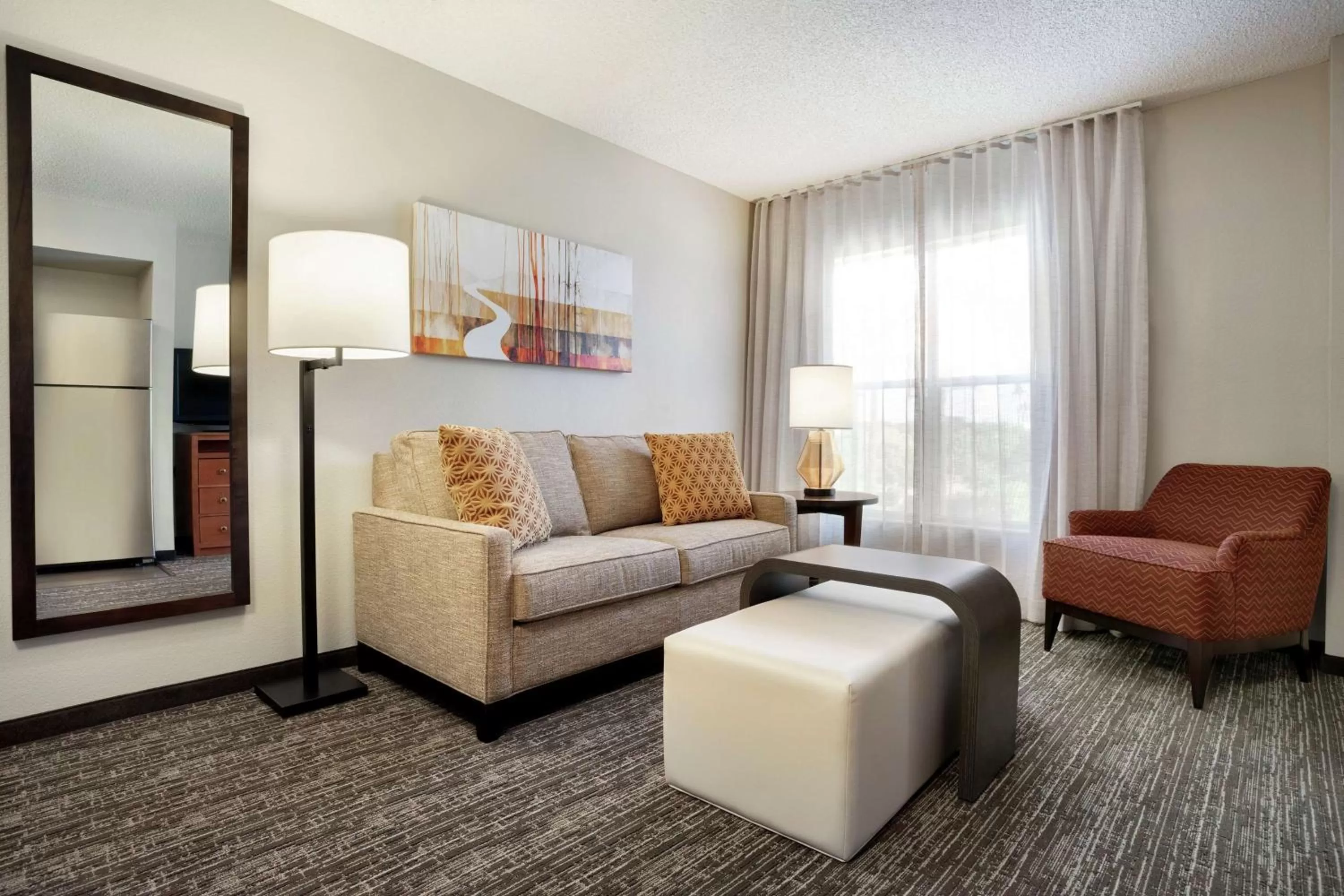 Living room in Homewood Suites by Hilton Phoenix-Chandler