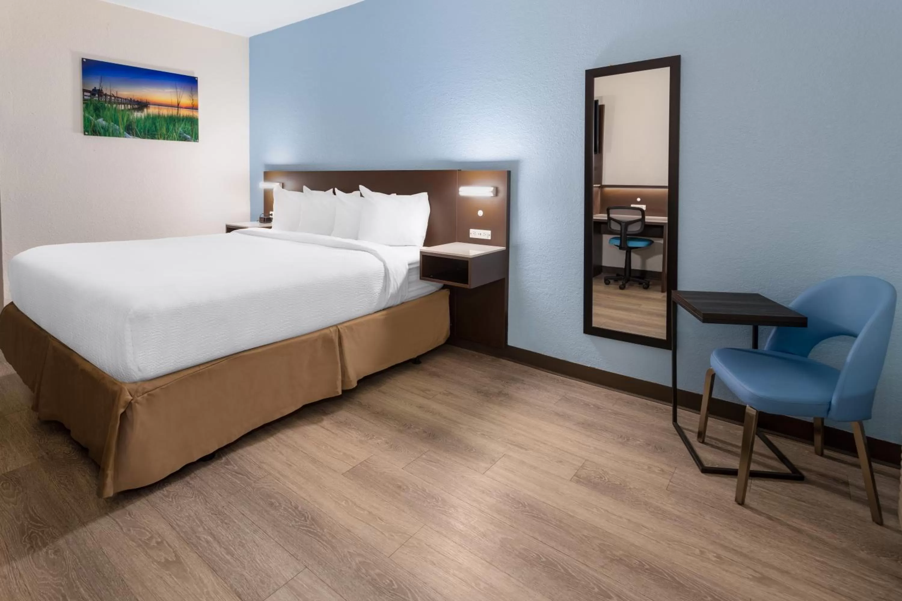 Bed in Baymont by Wyndham Camp Lejeune