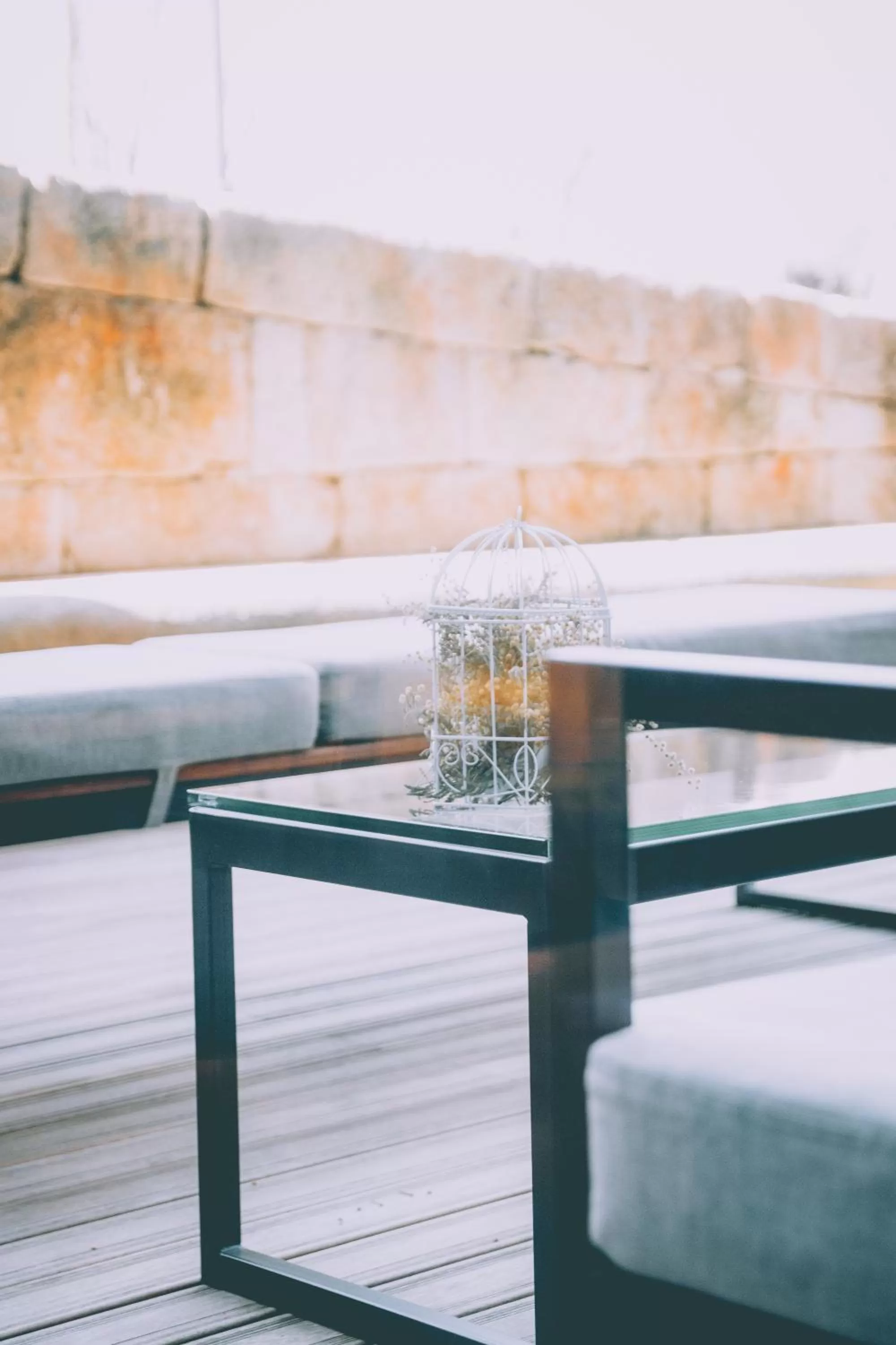 Seating area in Castelo Hotel
