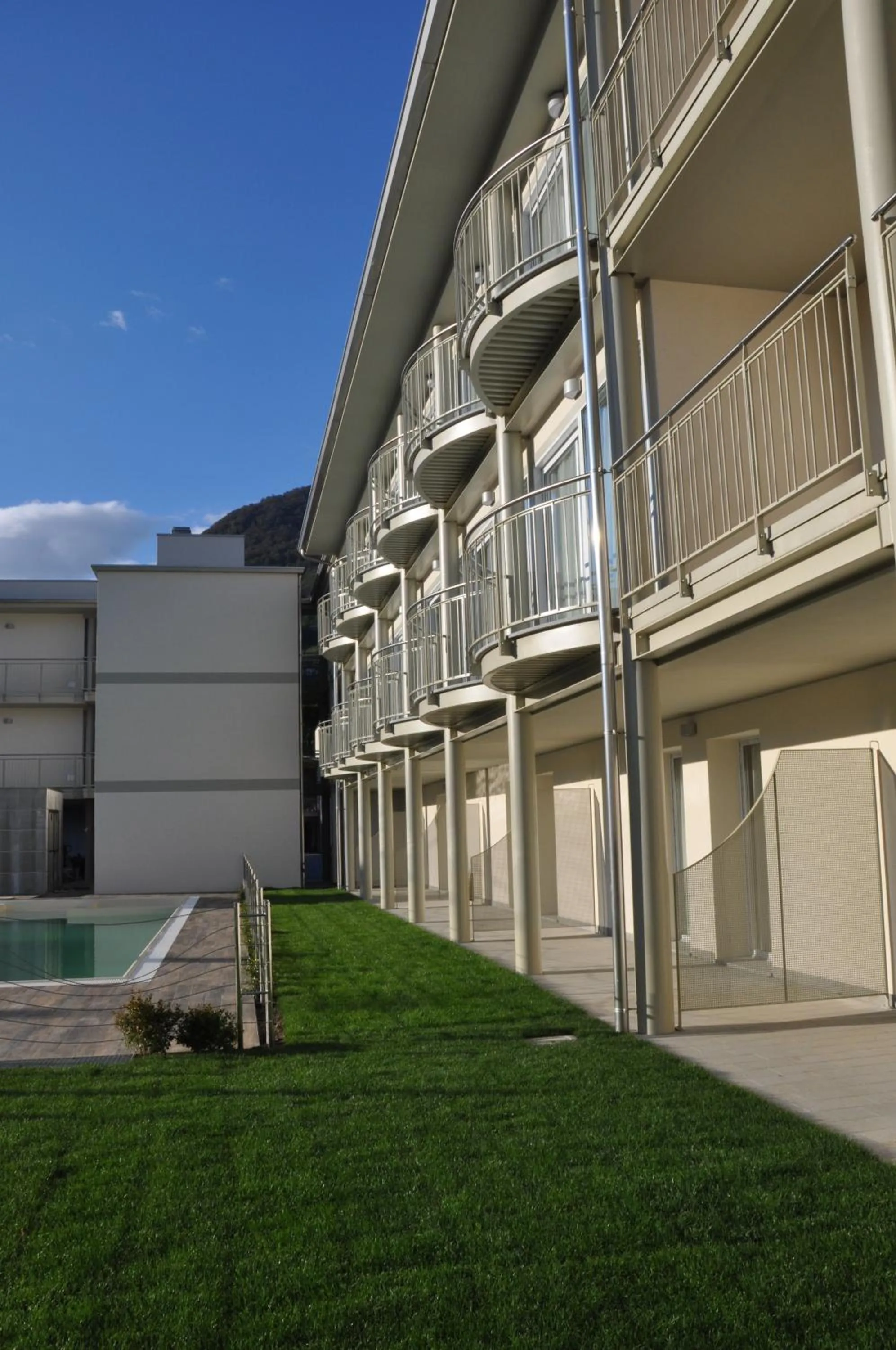 Garden view in Hotel Vischi