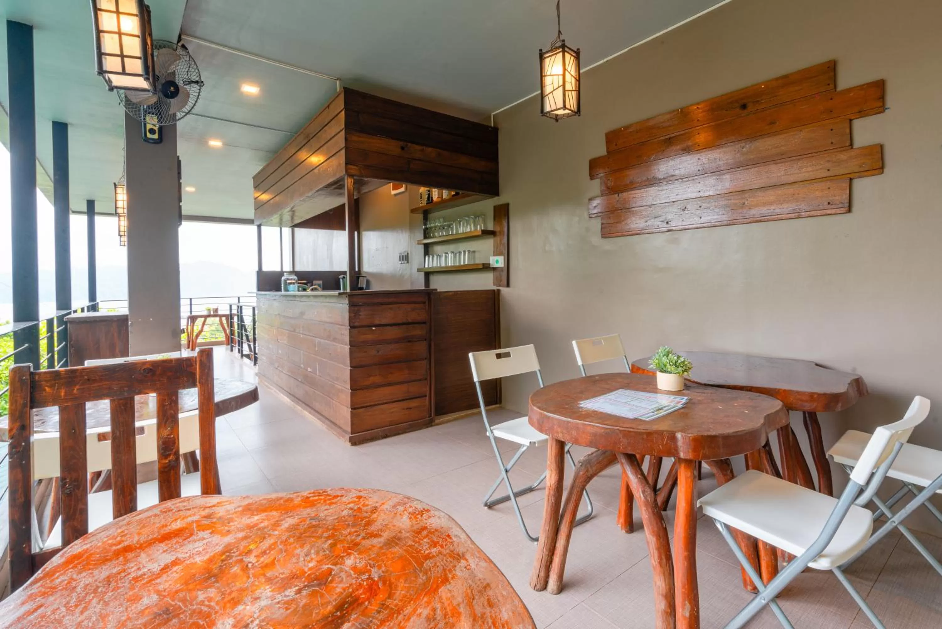 Dining area in The Ridge Coron