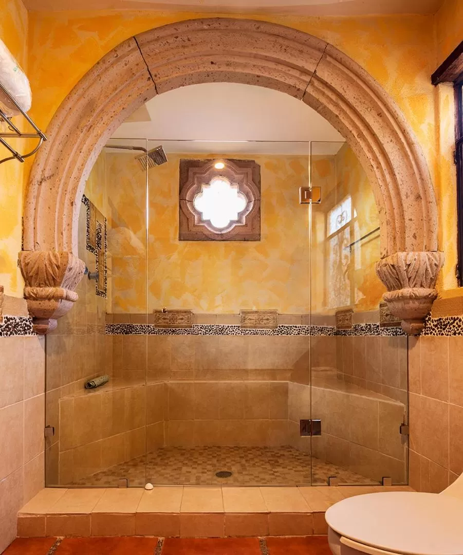 Bathroom in Eco Hotel Ixhi