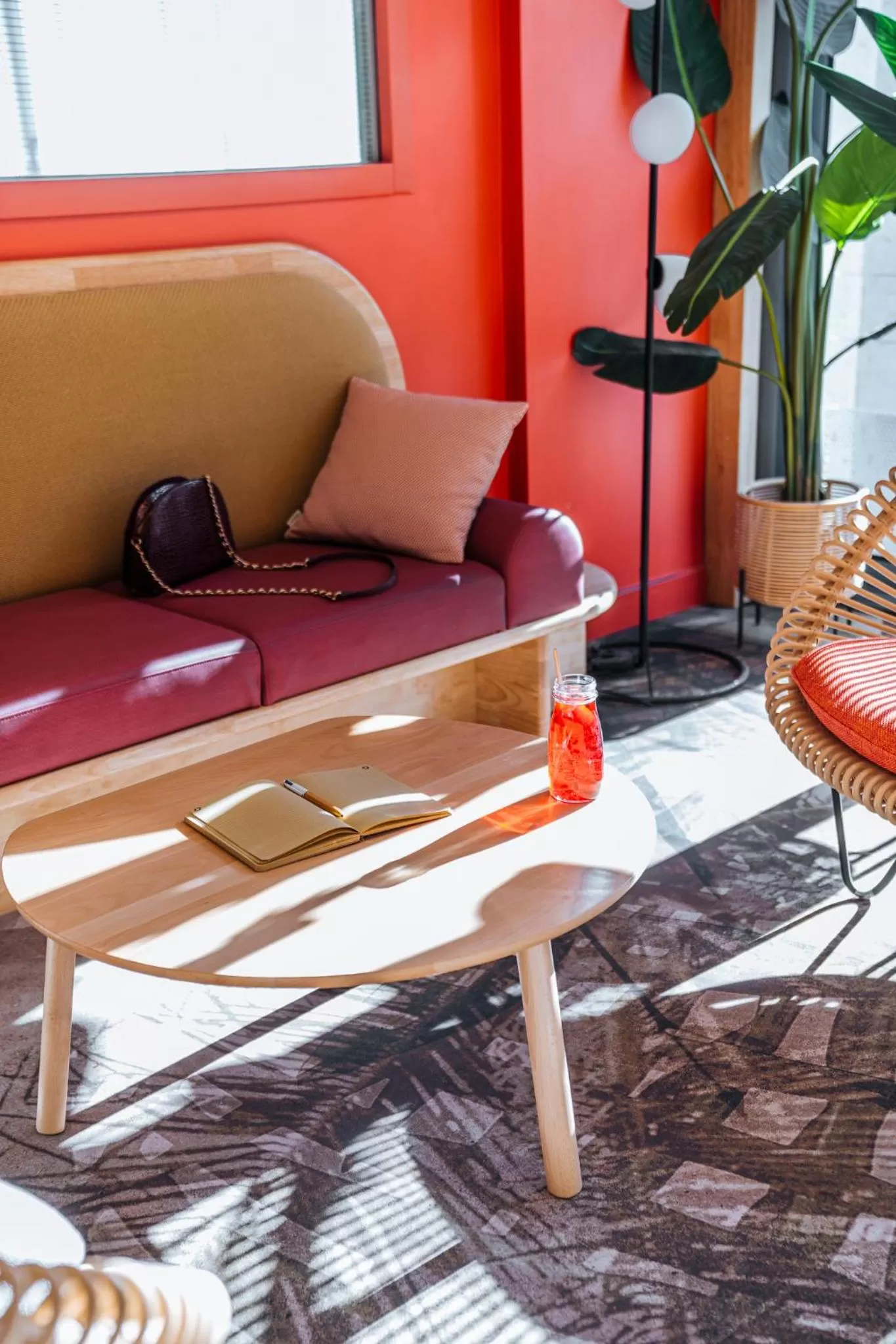 Living room in ibis Styles Antibes