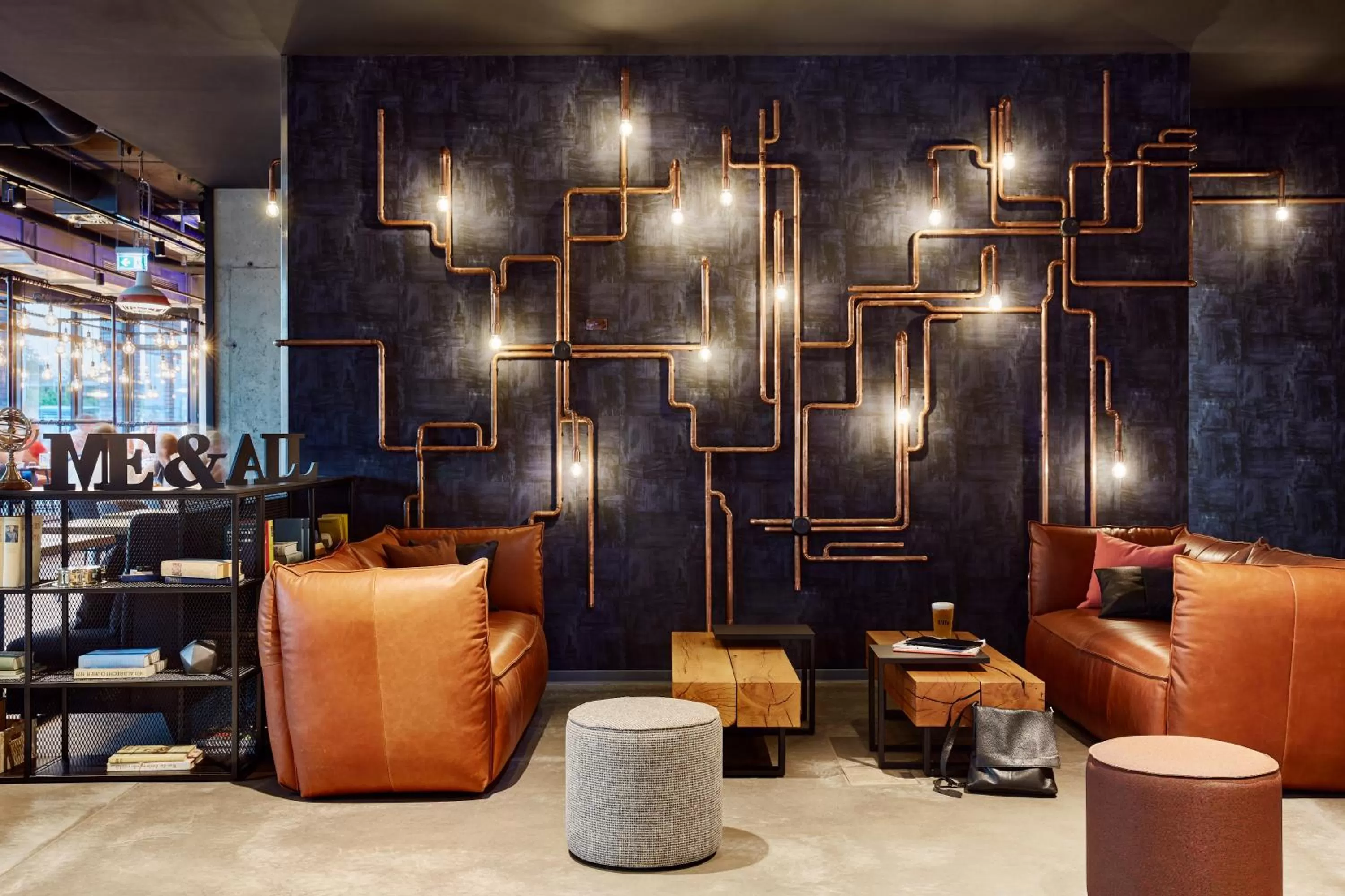 Living room in Me and All Hotel Kiel, by Hyatt