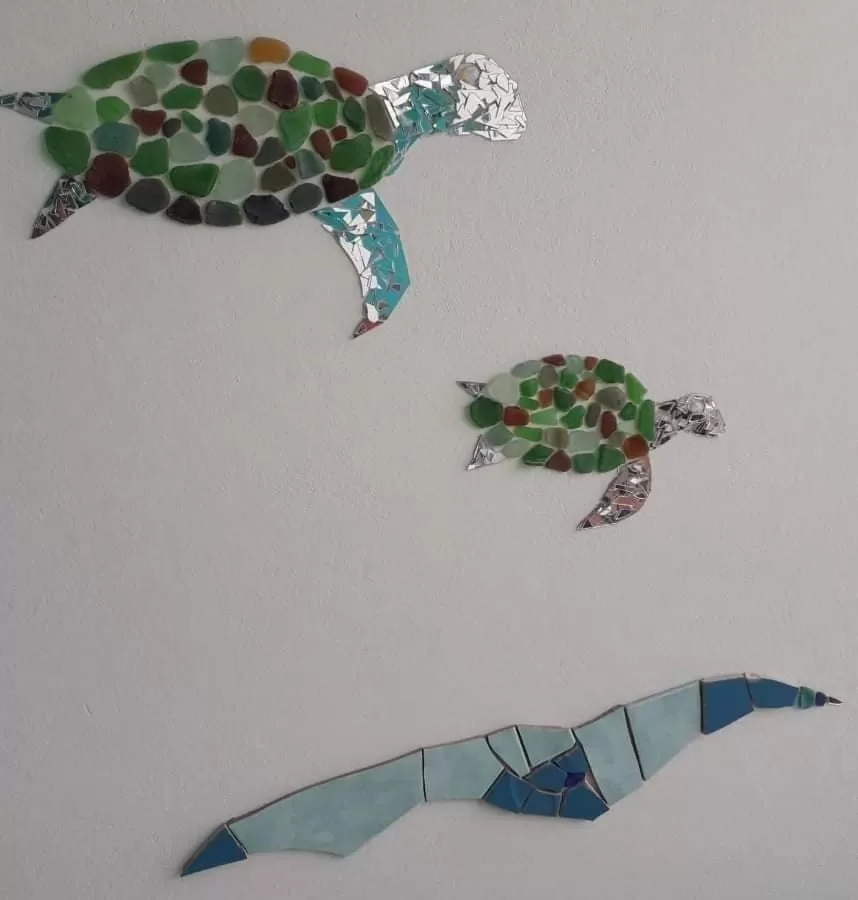 Decorative detail in B&B Sereia Azul Boa Vista