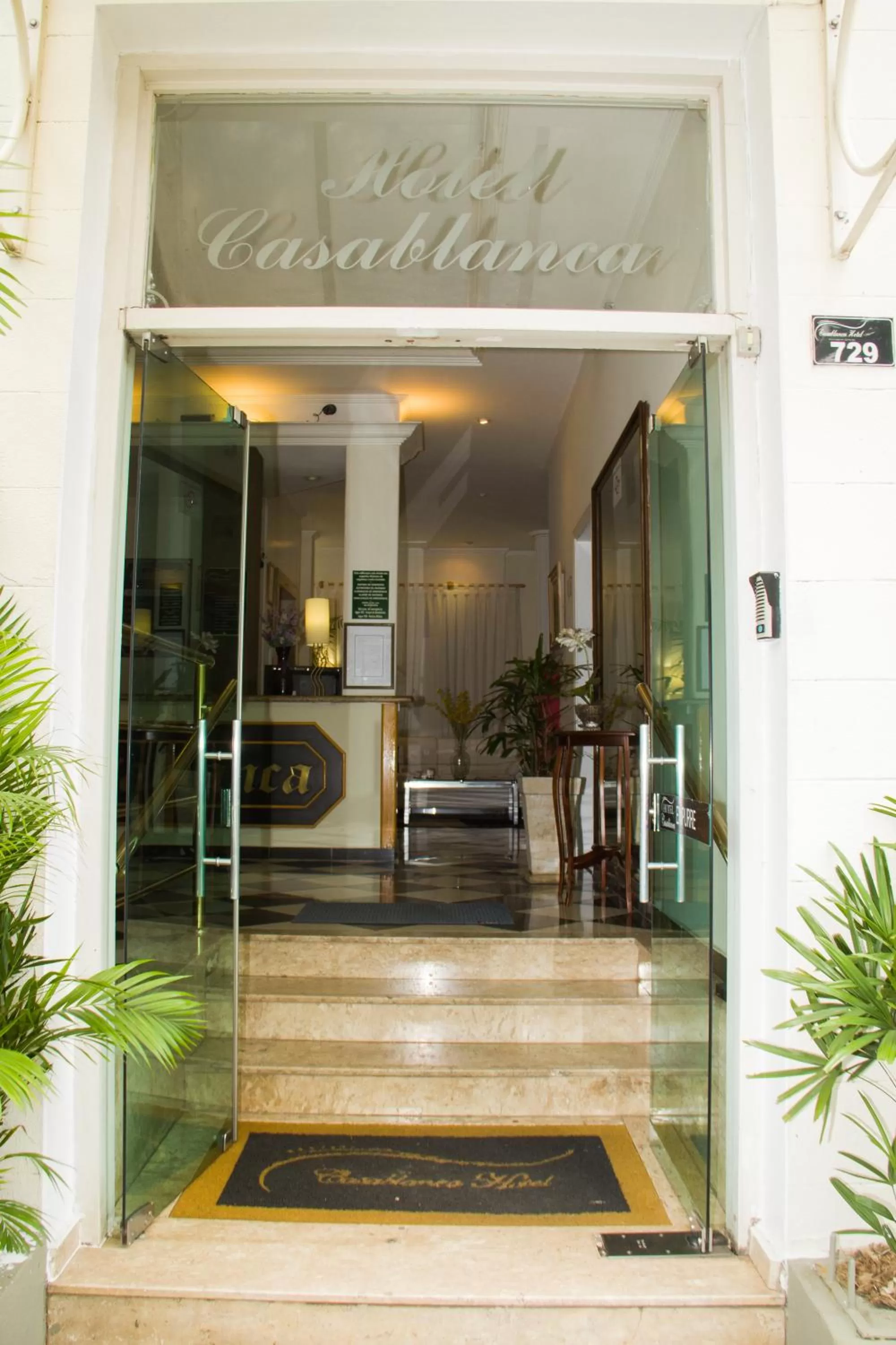 Facade/entrance in Hotel Casablanca