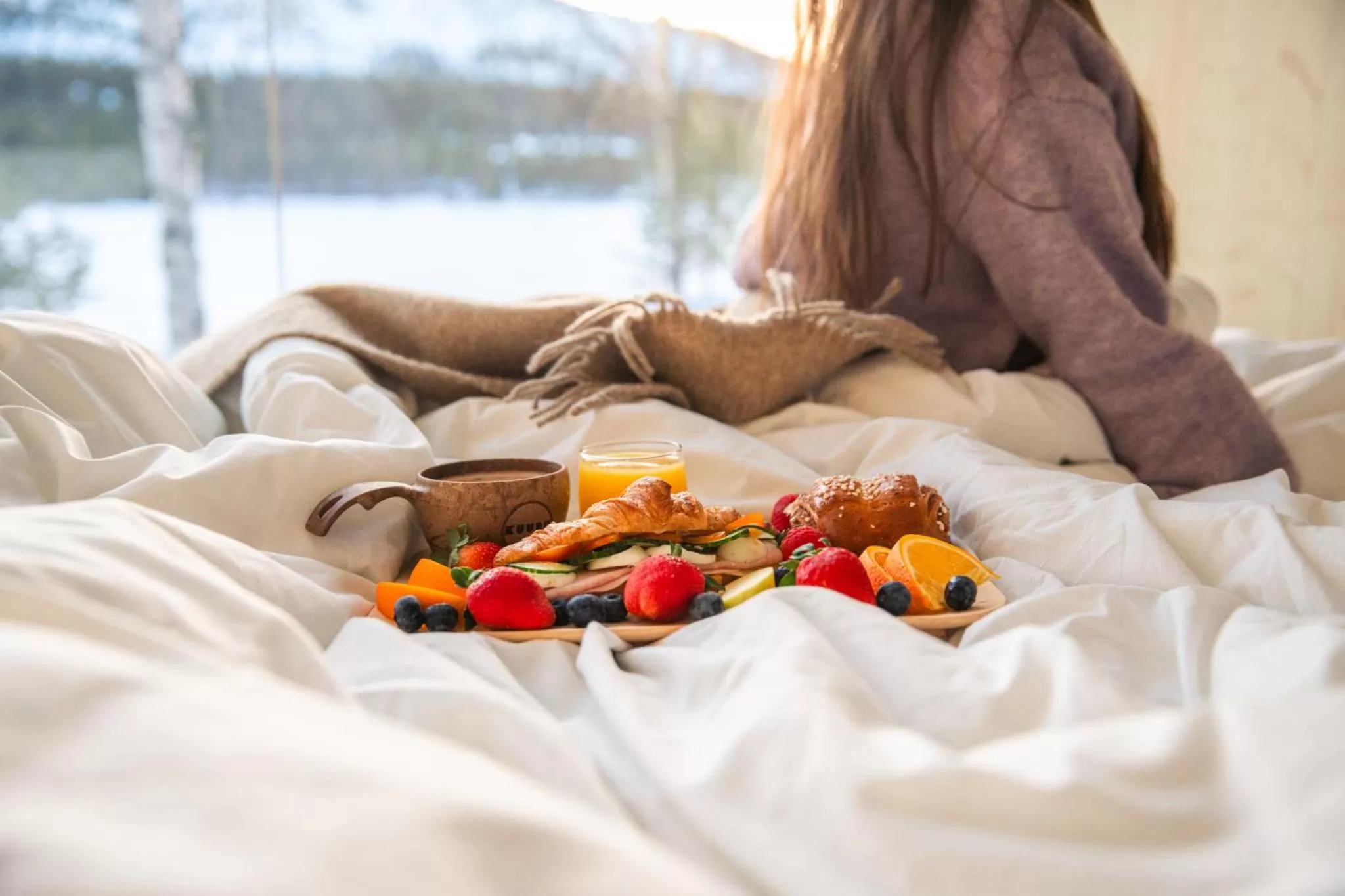 Winter, Bed in Kuuru Lakeside