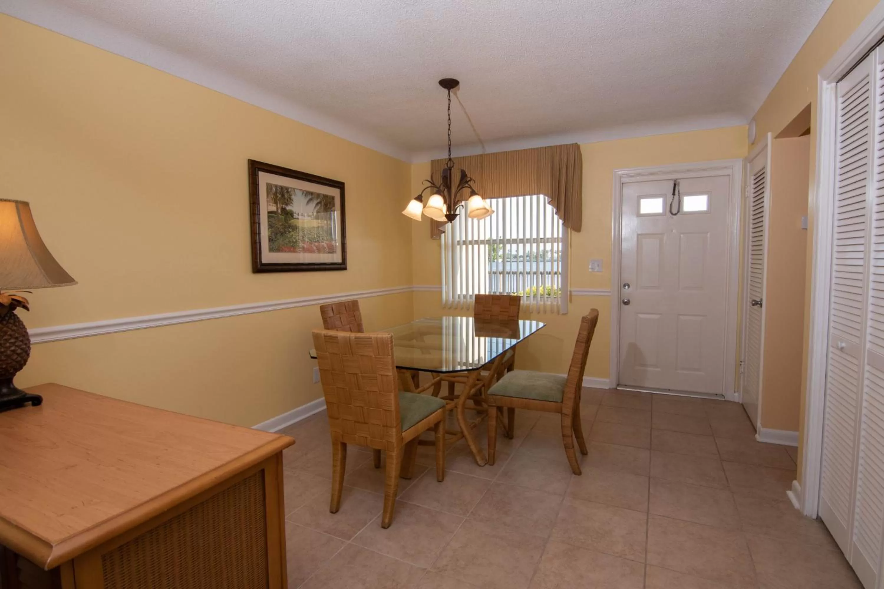 Dining Area in Palm Beach Waterfront Condos - Full Kitchens!