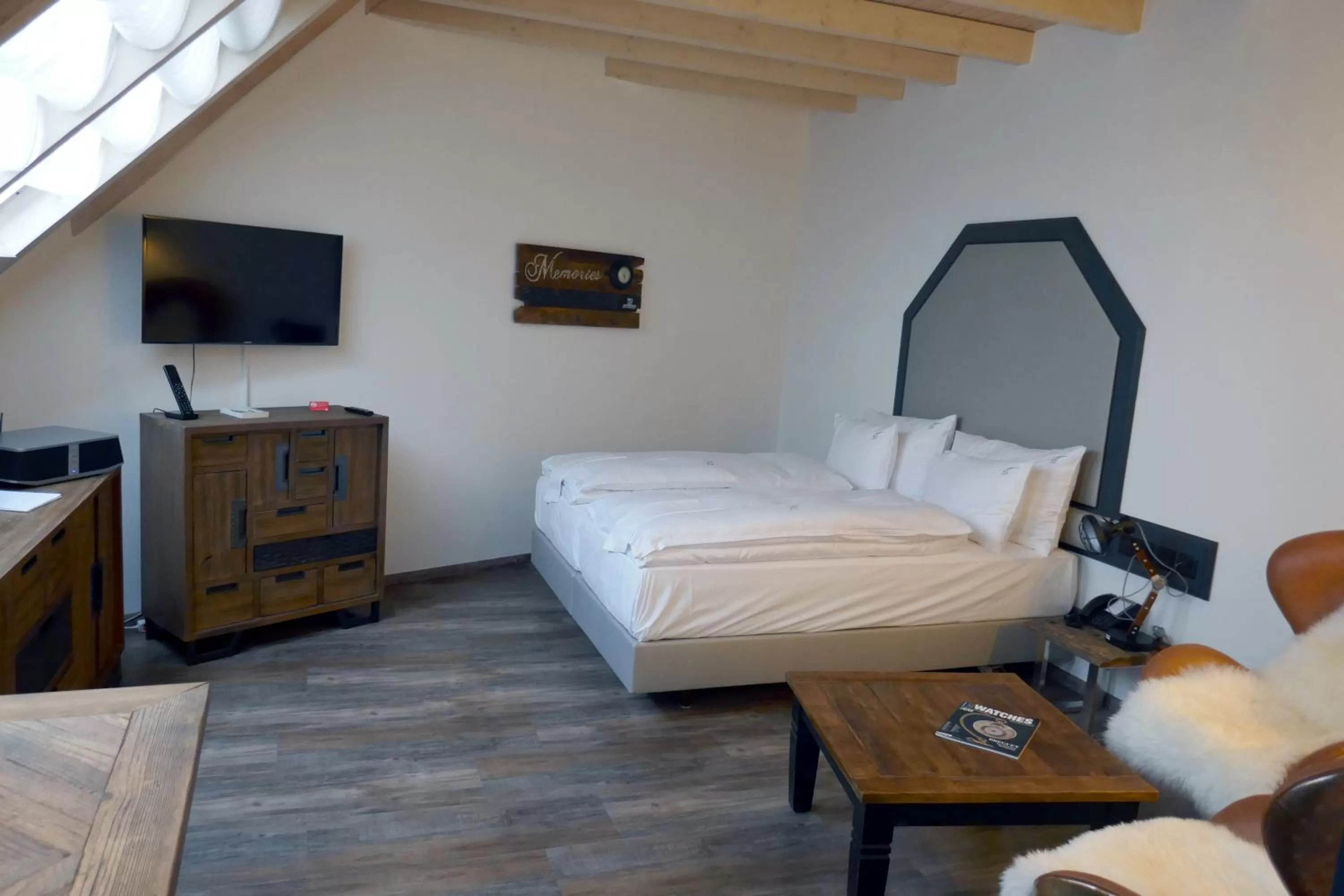 Bedroom, Bed in Boutiquehotel Thessoni Classic & Self service Residence Home Zürich