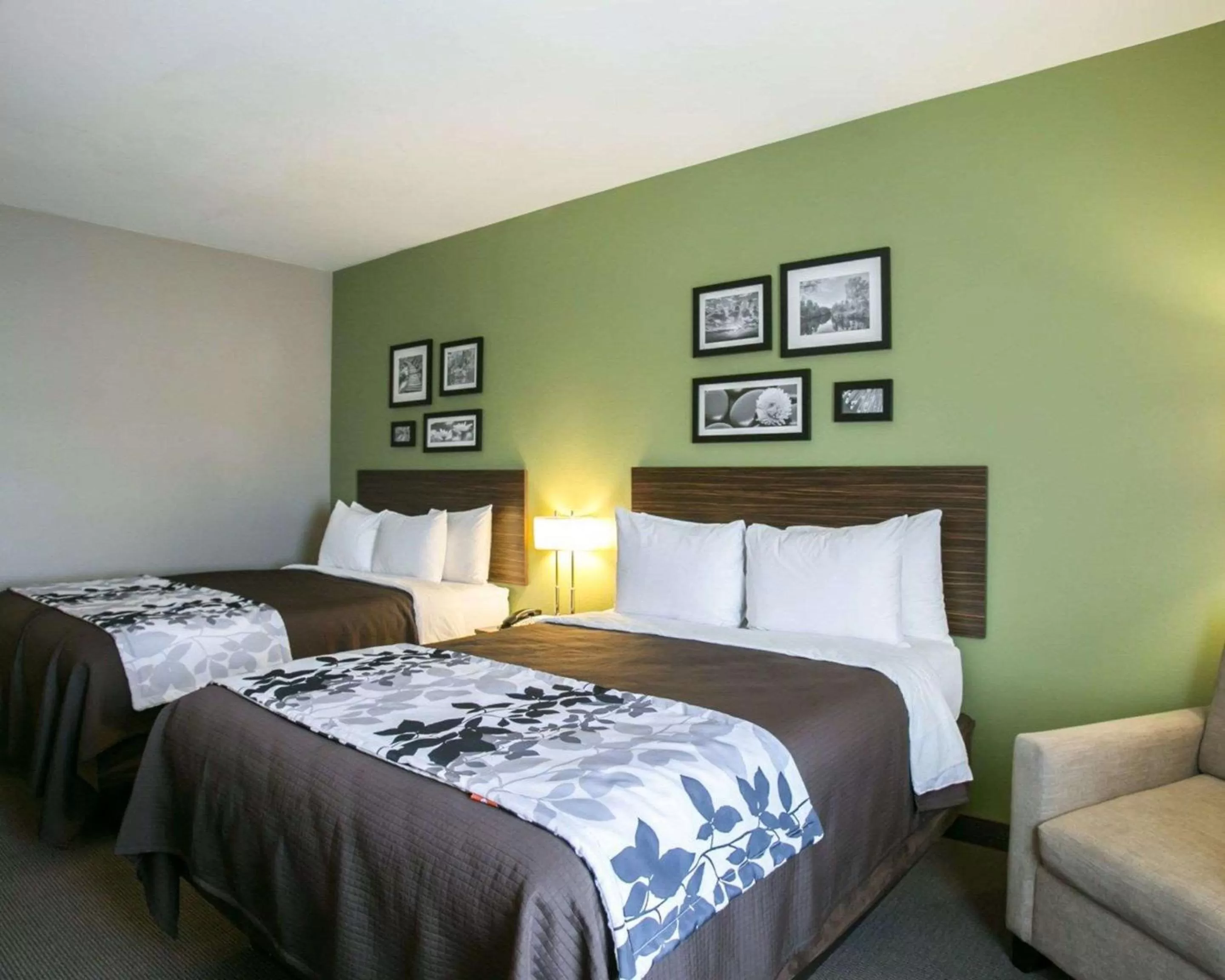 Photo of the whole room, Bed in Sleep Inn & Suites Round Rock - Austin North