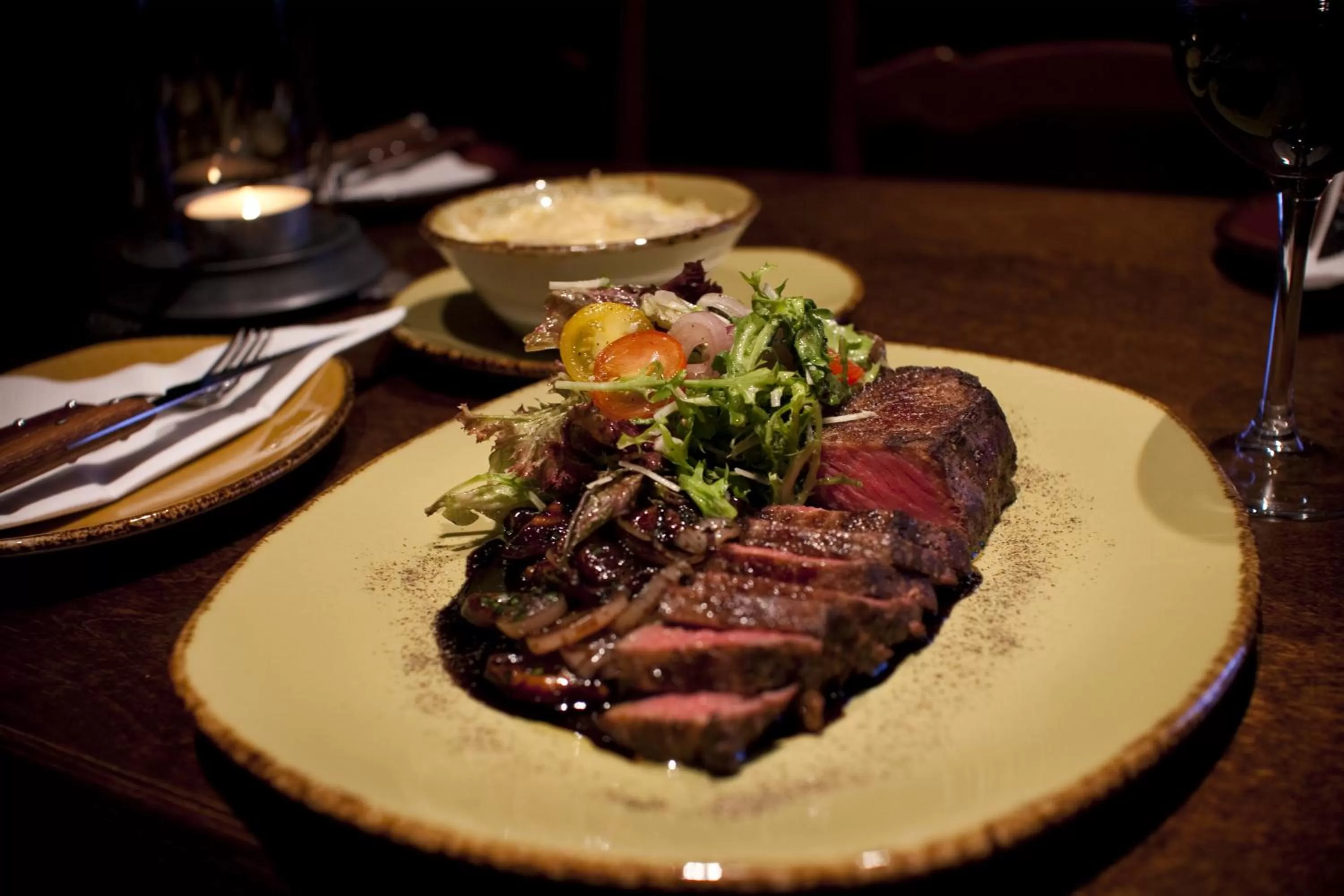 Food close-up in Hovde Gård