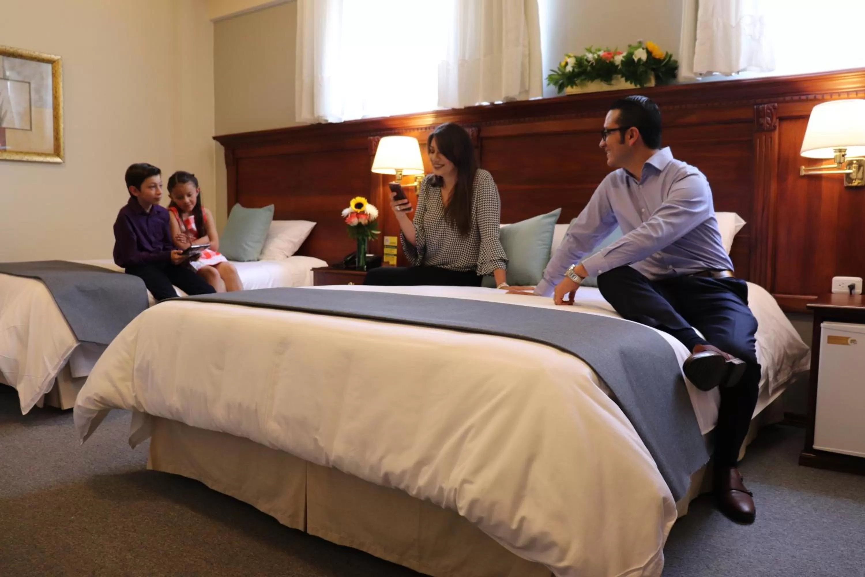 group of guests in Hotel Florida