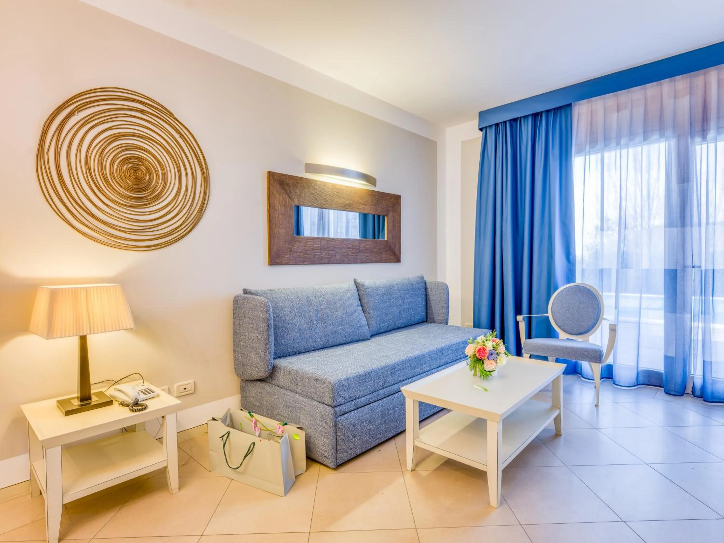 Living room in Parc Hotel Germano Suites & Apartments