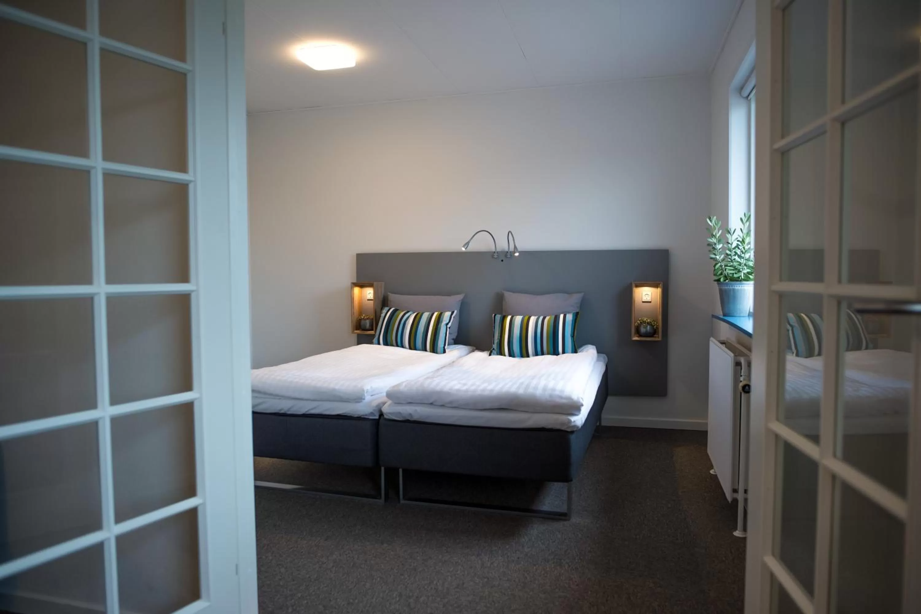 Bed in Refborg Hotel