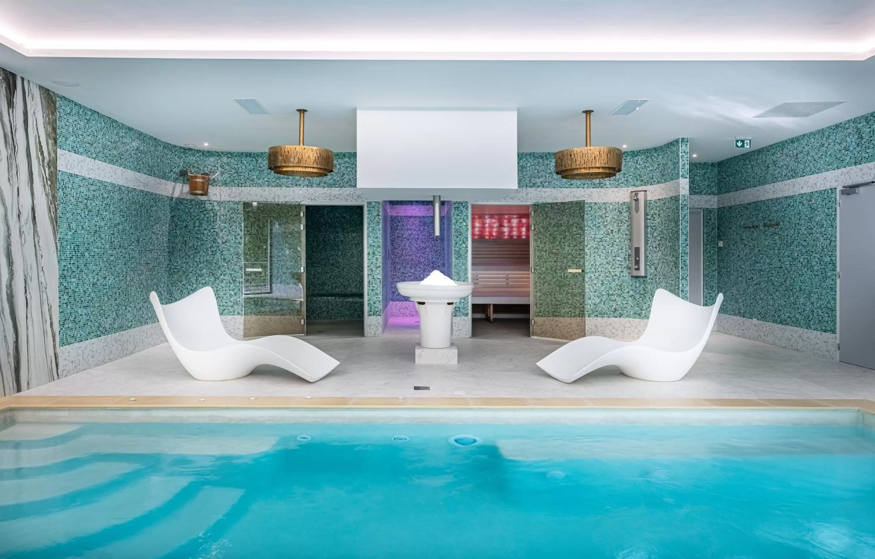 Spa and wellness centre/facilities in L'Orangerie du Château des Reynats