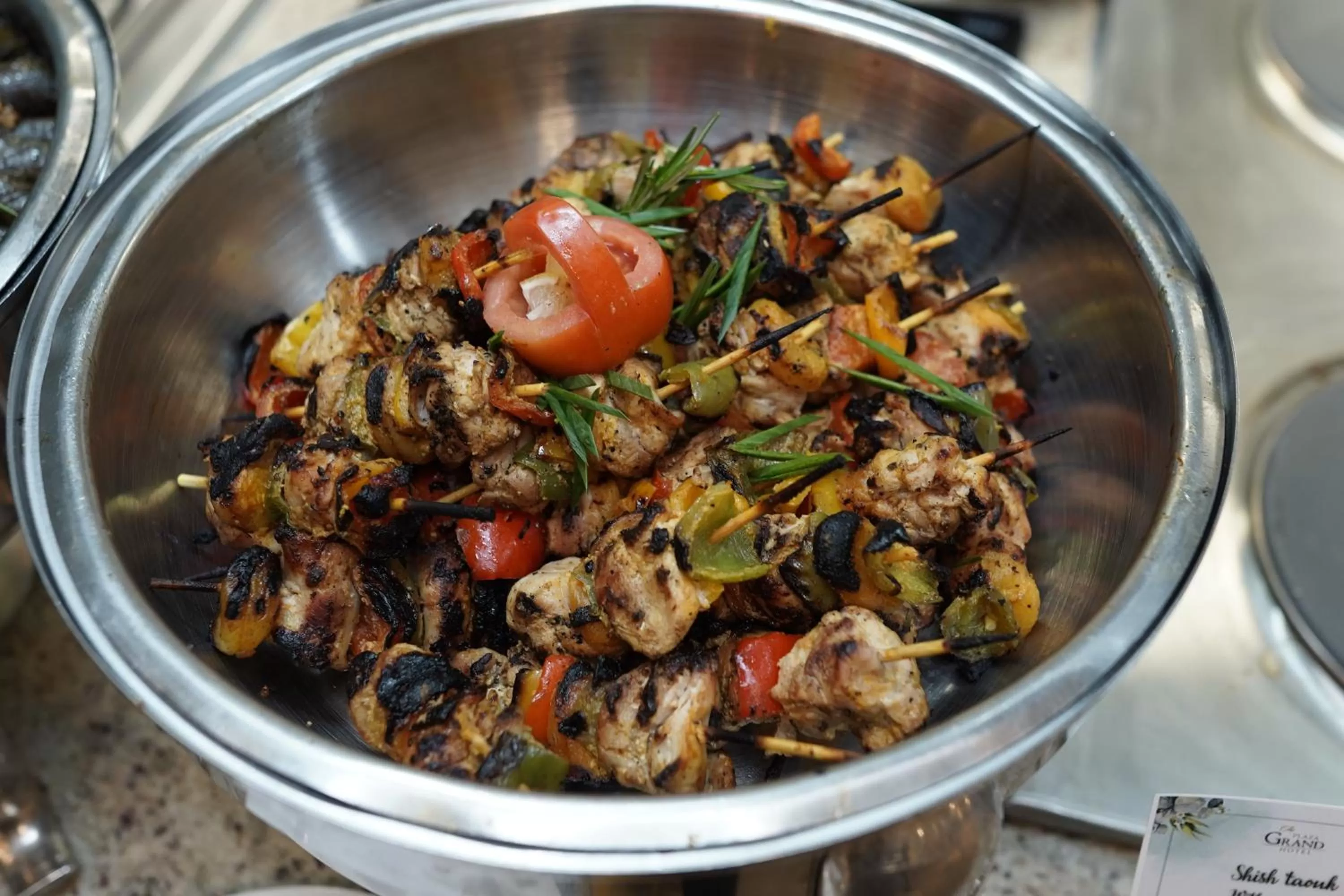 Food and drinks in The Grand Plaza Hotel Smouha