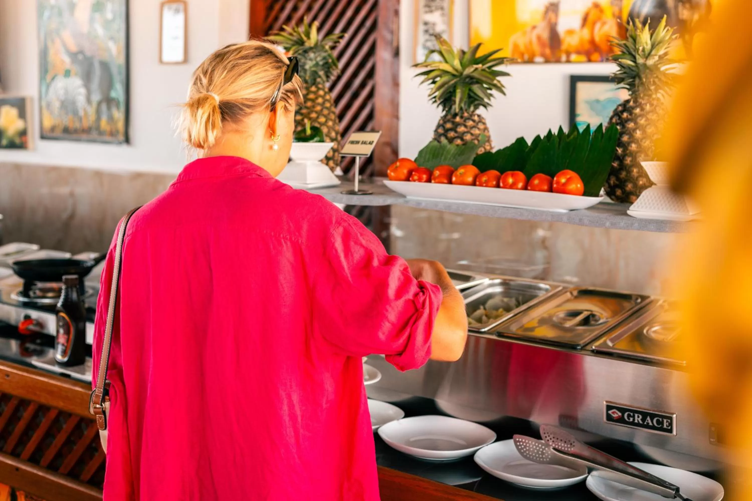 Buffet breakfast in Canary Nungwi Hotel & Free SPA