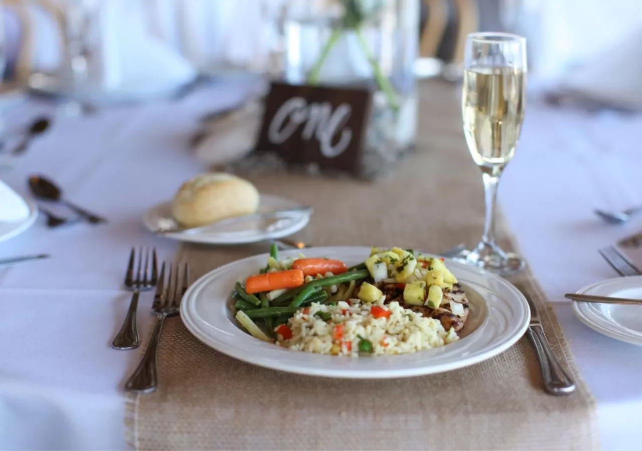 Food close-up in Capt Hirams Resort