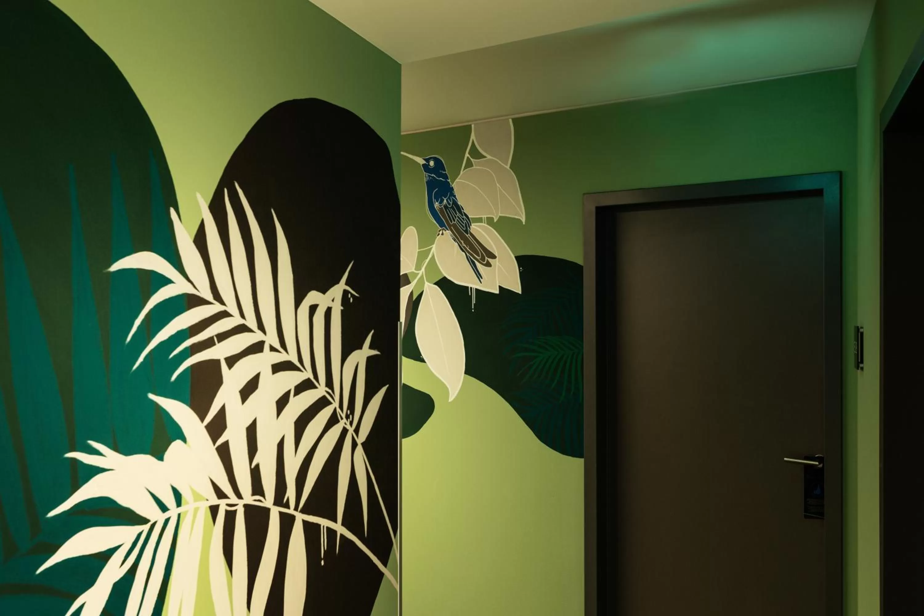 Decorative detail in Holiday Inn - the niu, Crusoe Bremen Airport by IHG