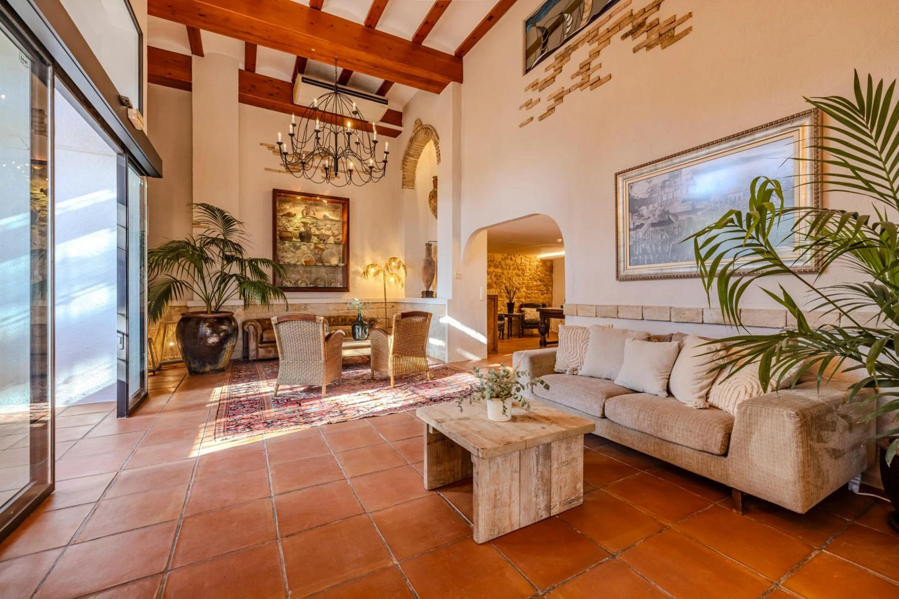 Living room in La Posada del Mar